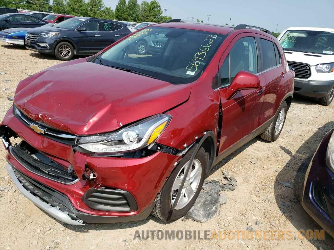 3GNCJLSB9KL289354 CHEVROLET TRAX 2019