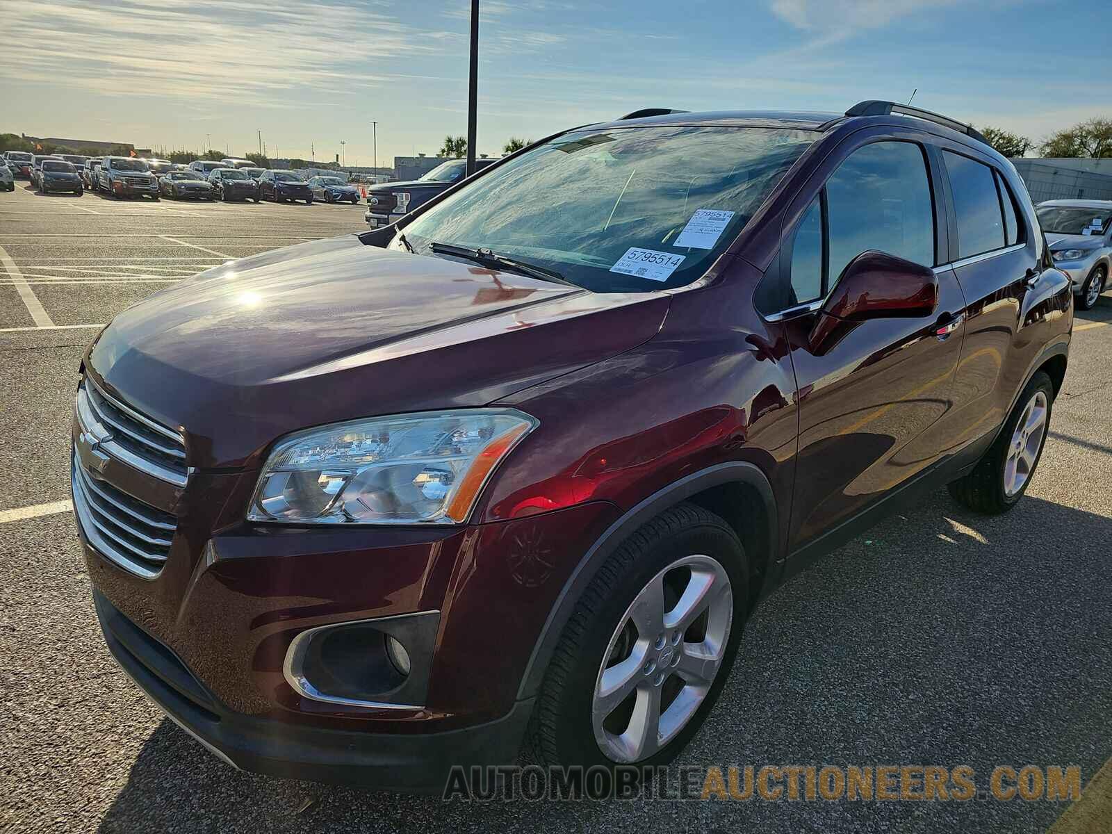 3GNCJMSB4GL160497 Chevrolet Trax 2016