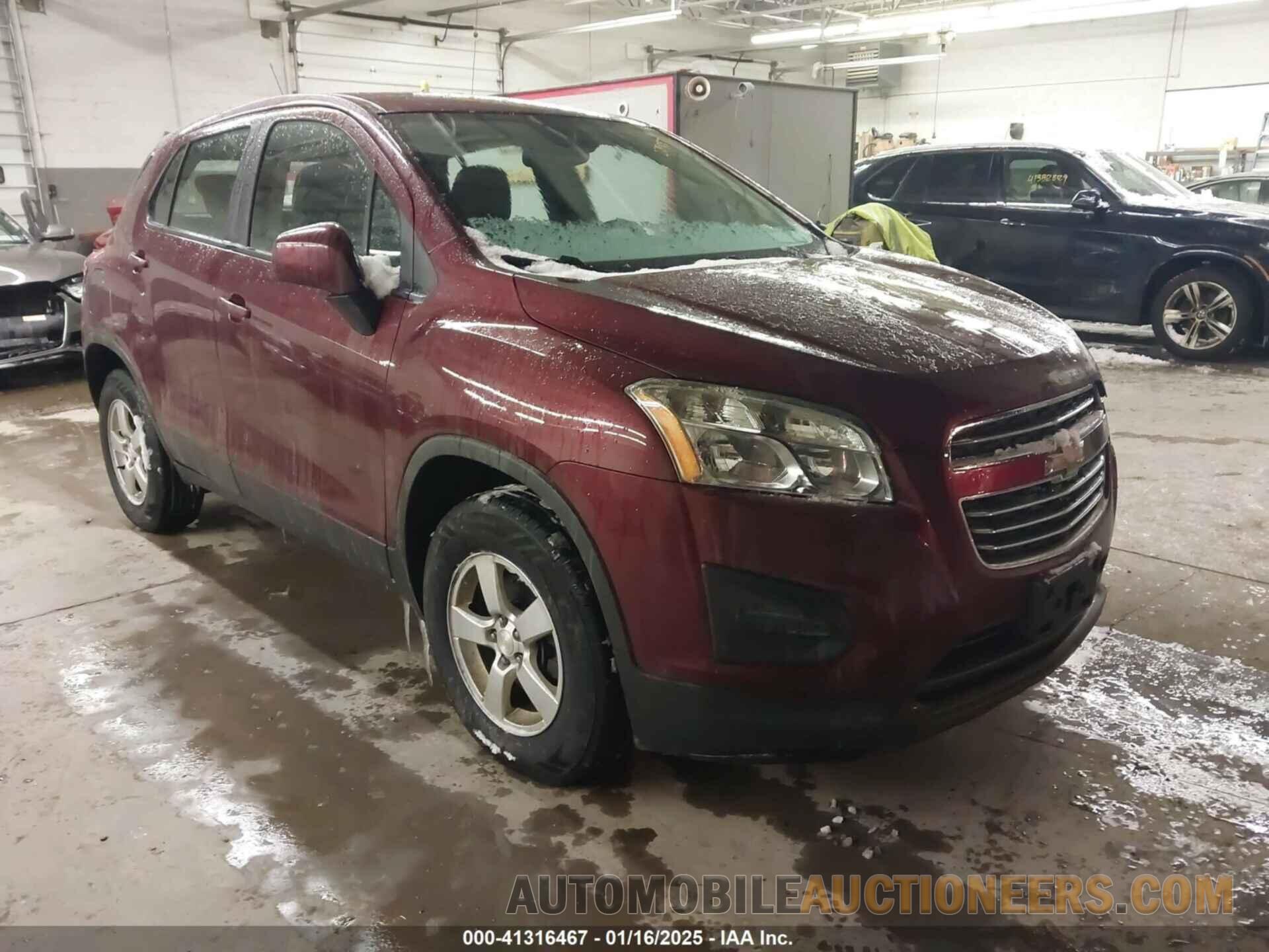 3GNCJNSB4GL279897 CHEVROLET TRAX 2016