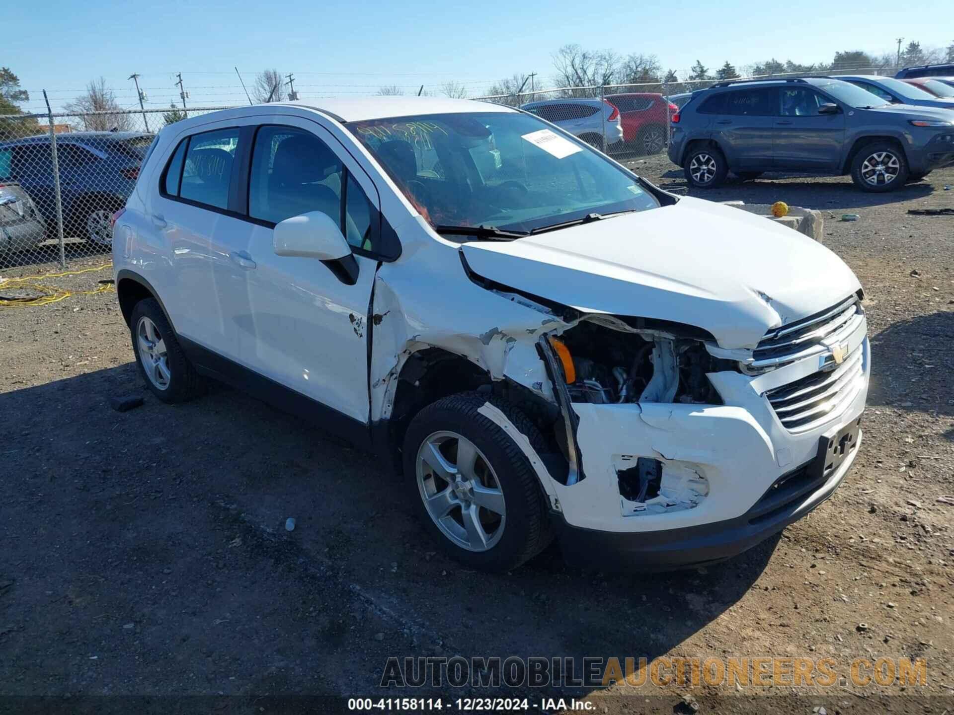 3GNCJNSB7GL235361 CHEVROLET TRAX 2016