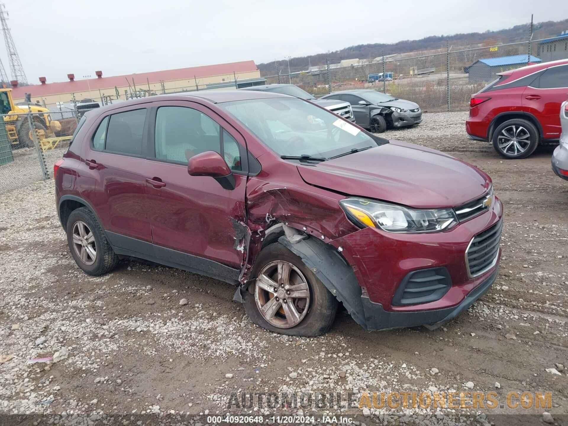 3GNCJNSB7HL275344 CHEVROLET TRAX 2017