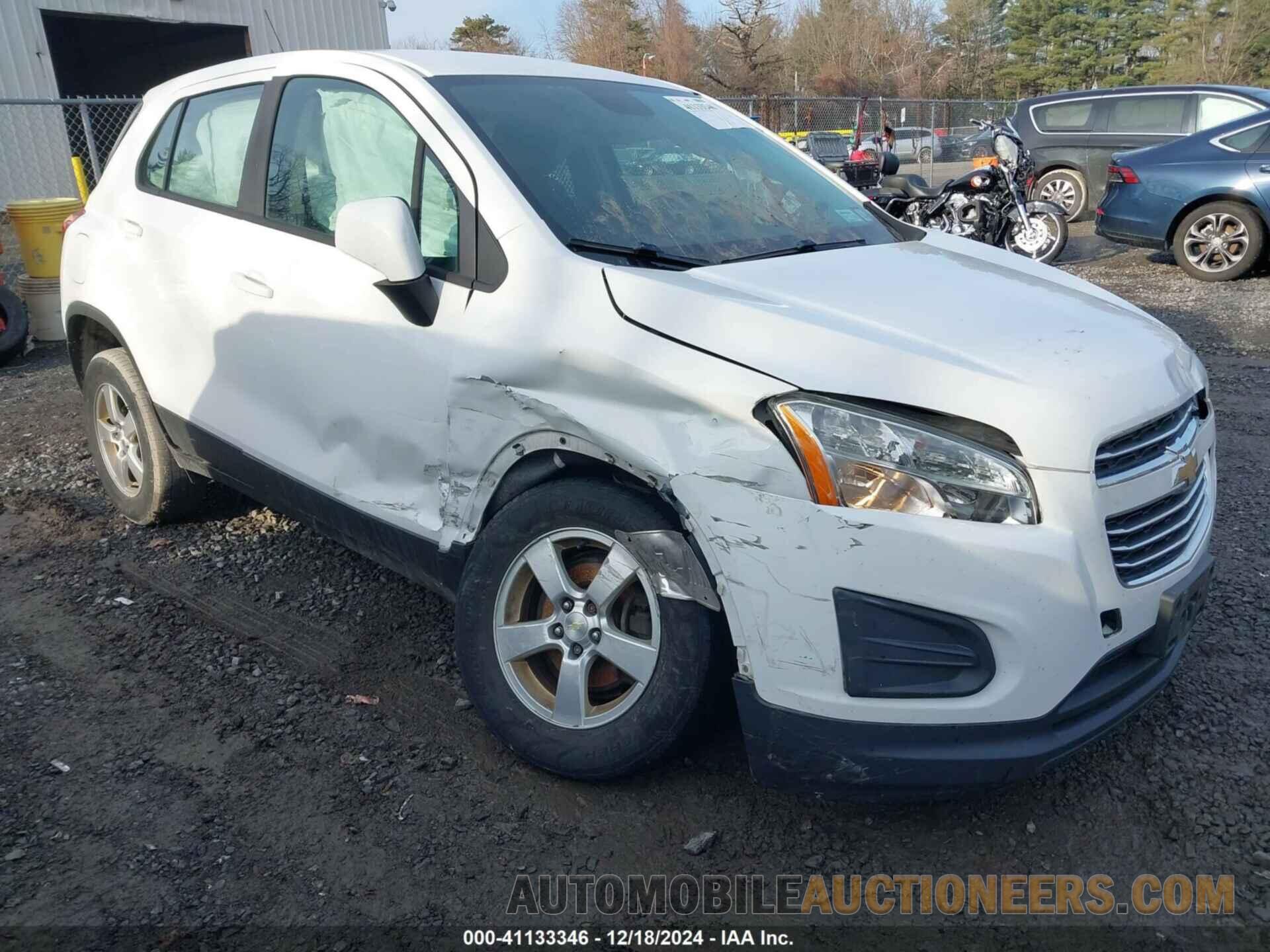 3GNCJNSB9GL268846 CHEVROLET TRAX 2016