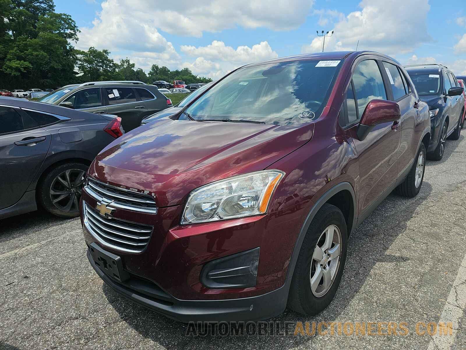 3GNCJNSB9GL277496 Chevrolet Trax 2016