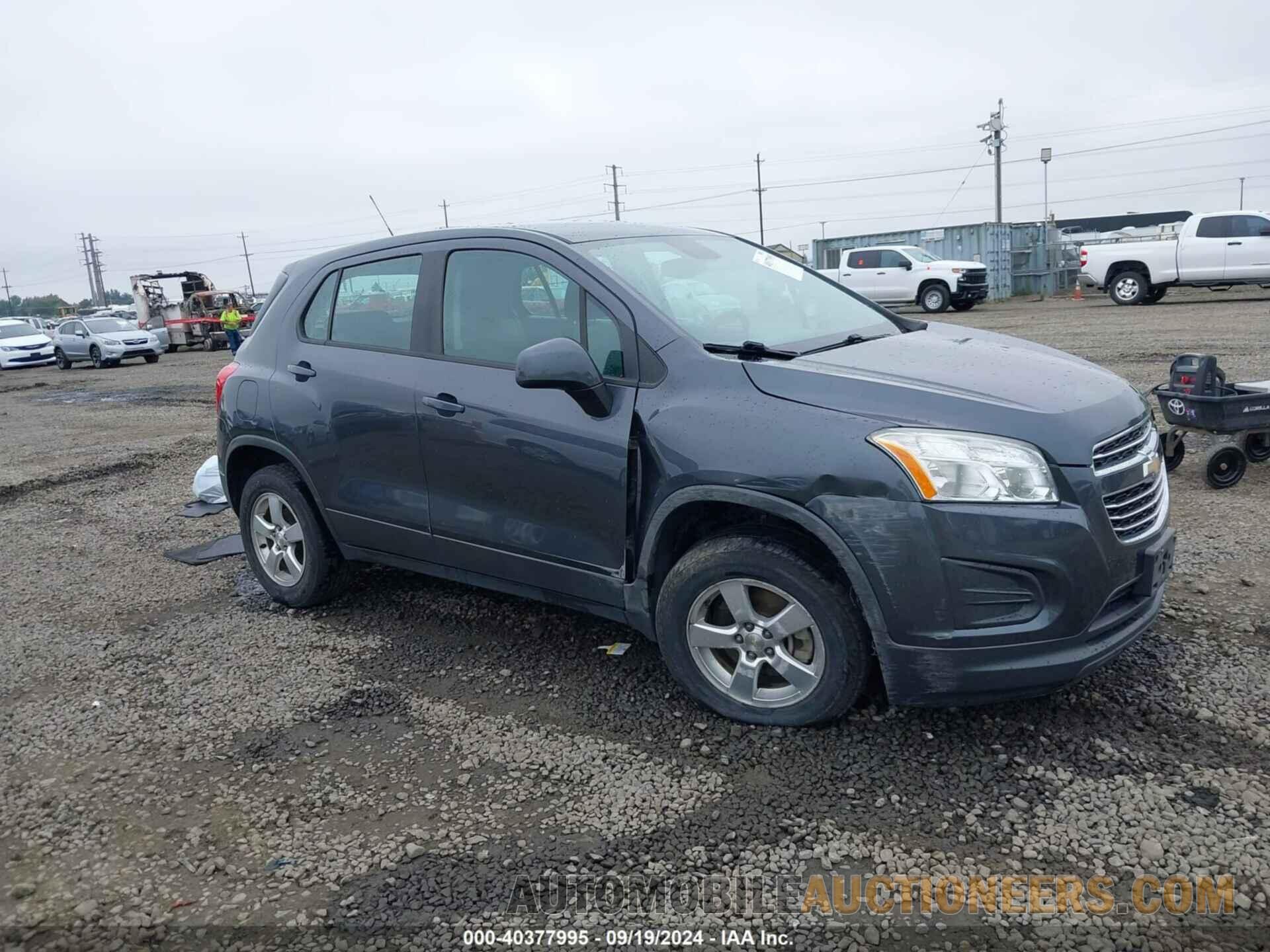 3GNCJNSBXGL123198 CHEVROLET TRAX 2016