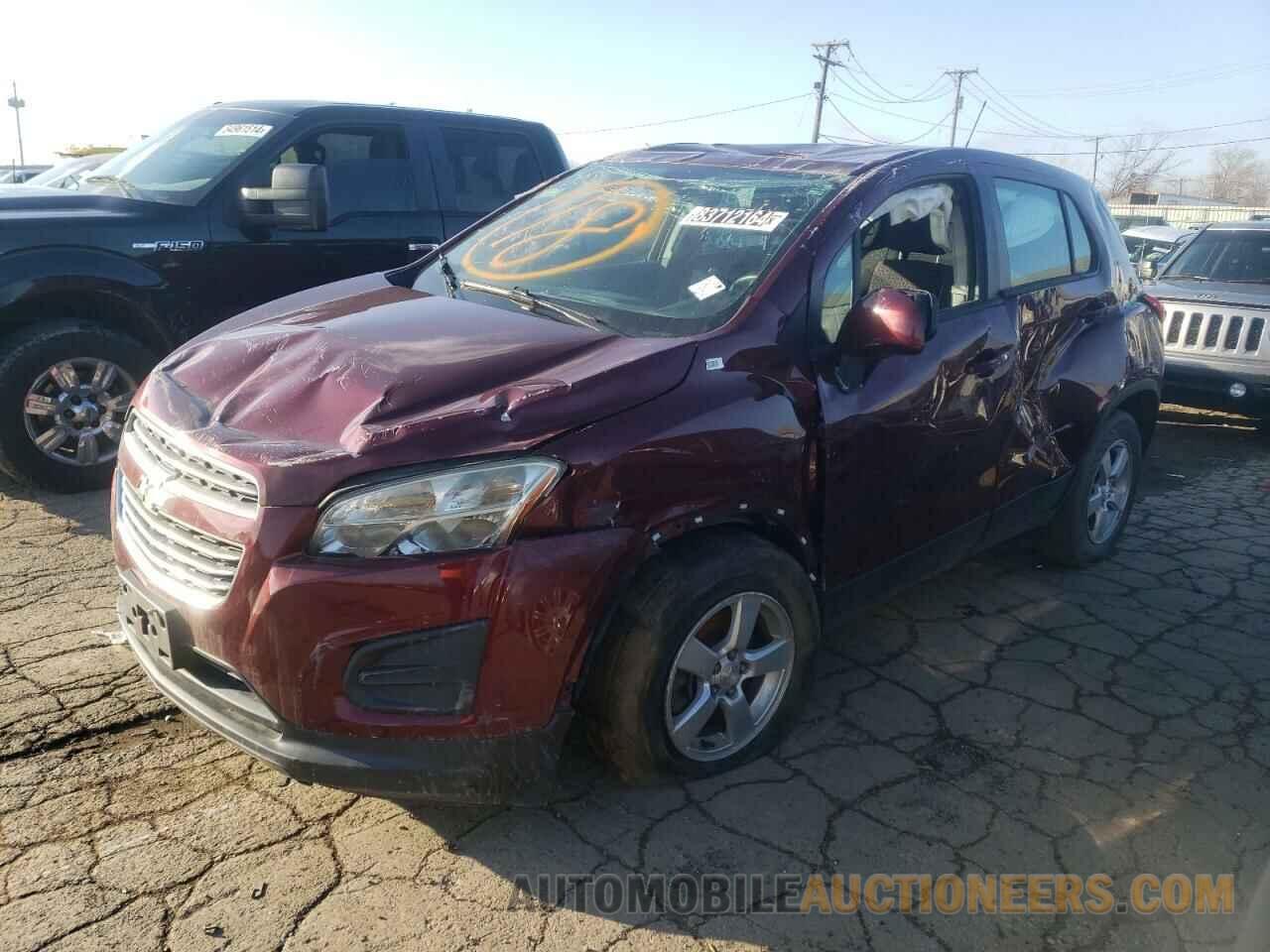 3GNCJNSBXGL129843 CHEVROLET TRAX 2016