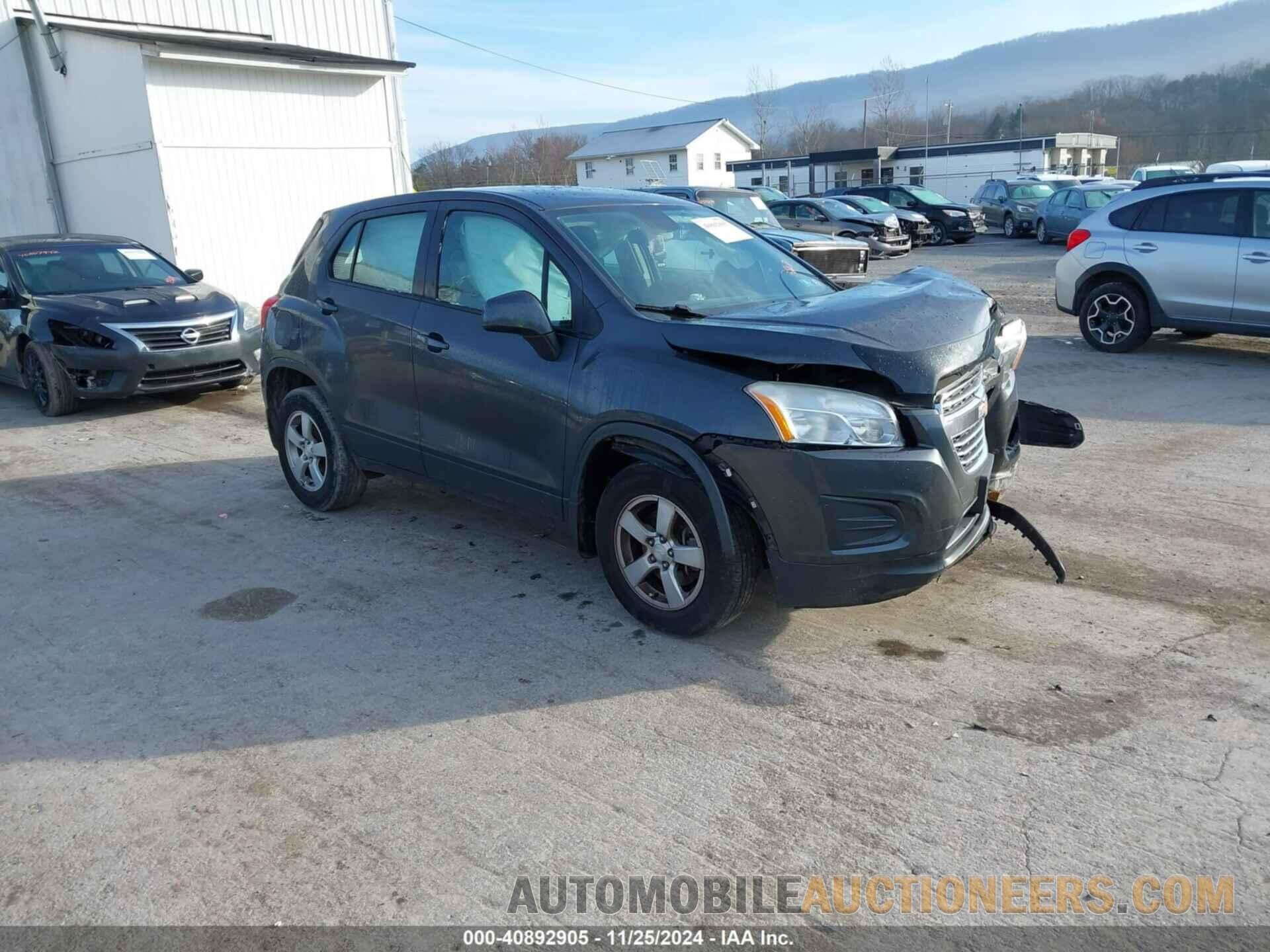 3GNCJNSBXGL214567 CHEVROLET TRAX 2016