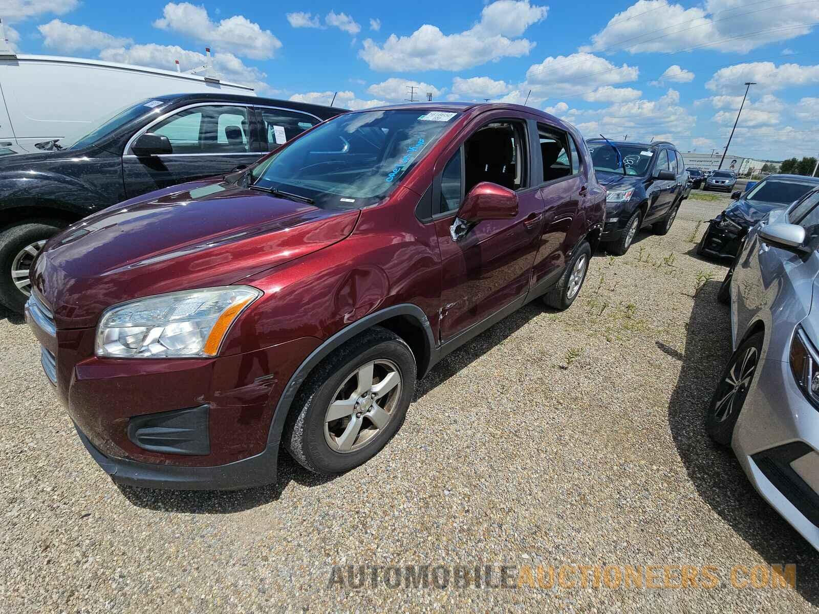 3GNCJNSBXGL258066 Chevrolet Trax 2016