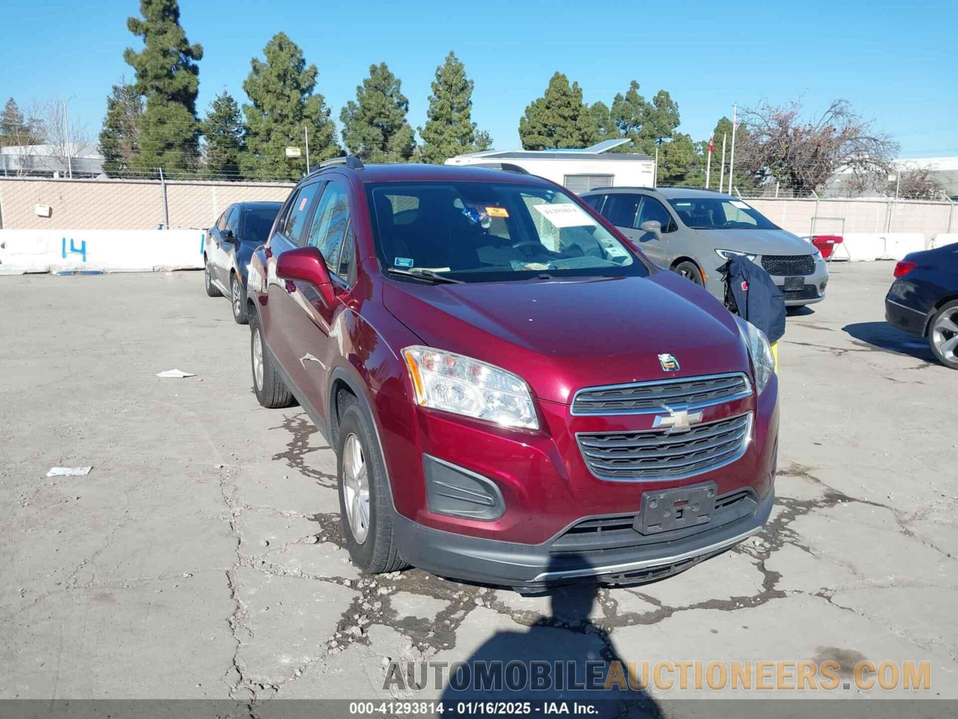 3GNCJPSB2GL237398 CHEVROLET TRAX 2016