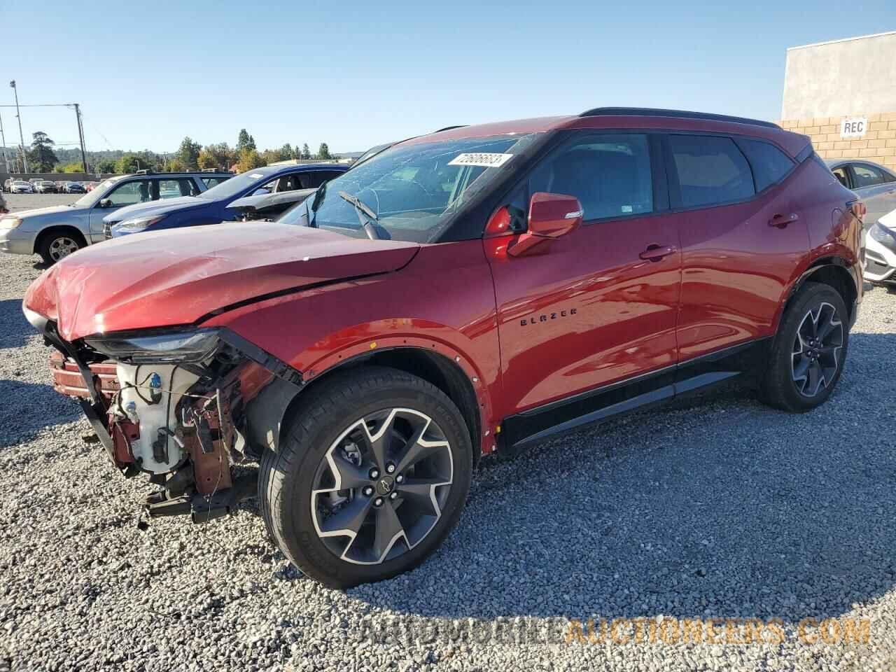 3GNKBERS1NS126296 CHEVROLET BLAZER 2022