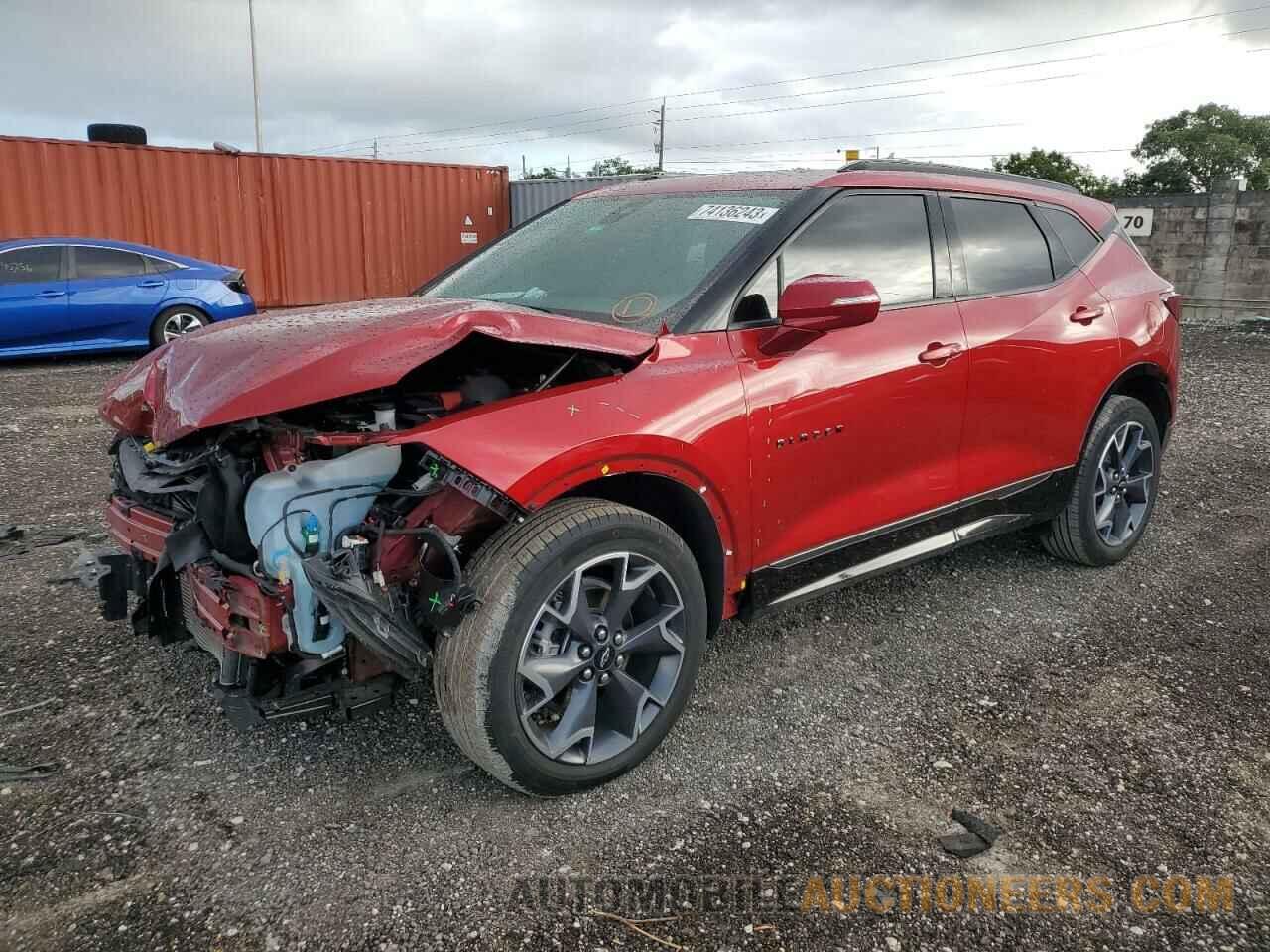 3GNKBERS5NS135776 CHEVROLET BLAZER 2022