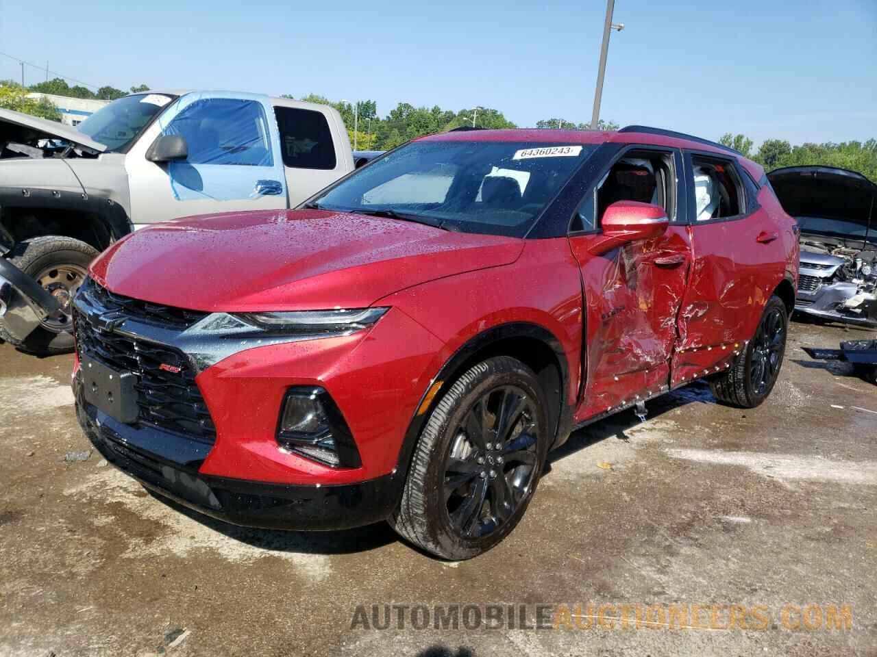 3GNKBERSXKS694915 CHEVROLET BLAZER 2019