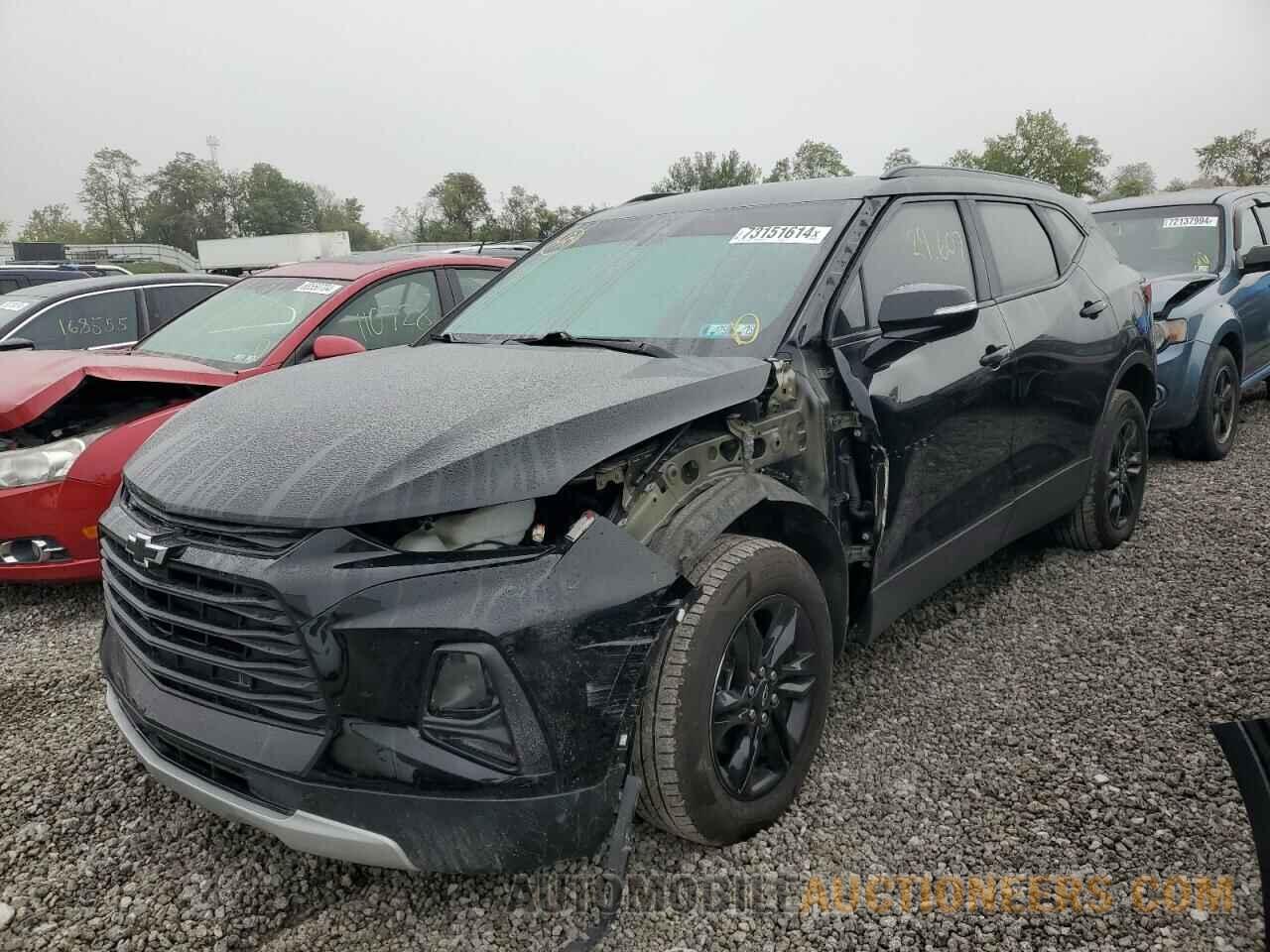 3GNKBHR42NS136144 CHEVROLET BLAZER 2022