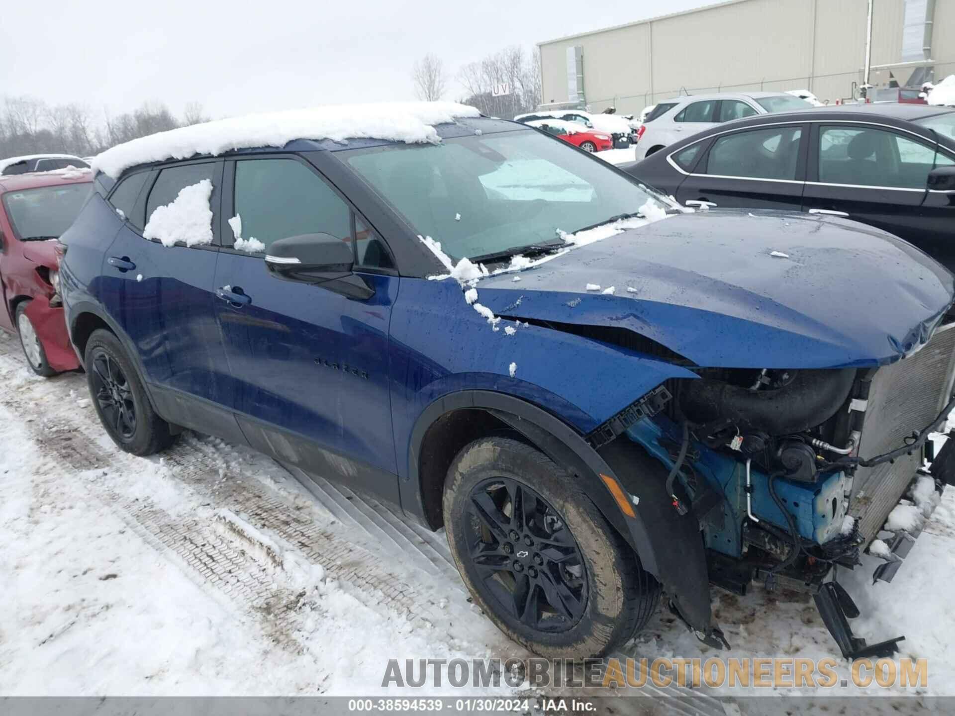 3GNKBHR48NS158813 CHEVROLET BLAZER 2022