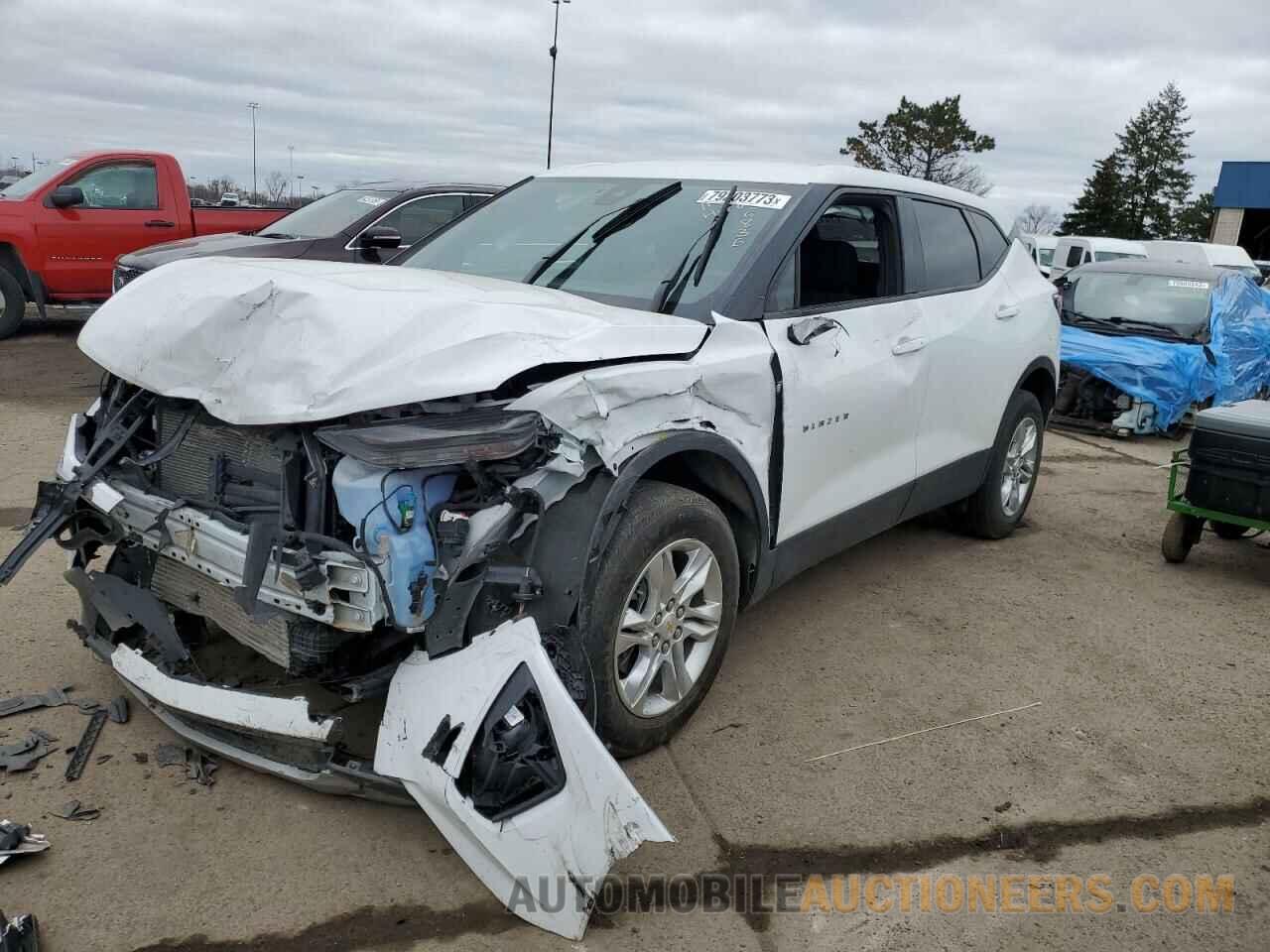 3GNKBHR49NS136836 CHEVROLET BLAZER 2022