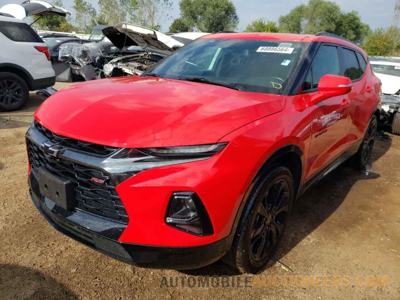 3GNKBKRS5NS217683 CHEVROLET BLAZER 2022