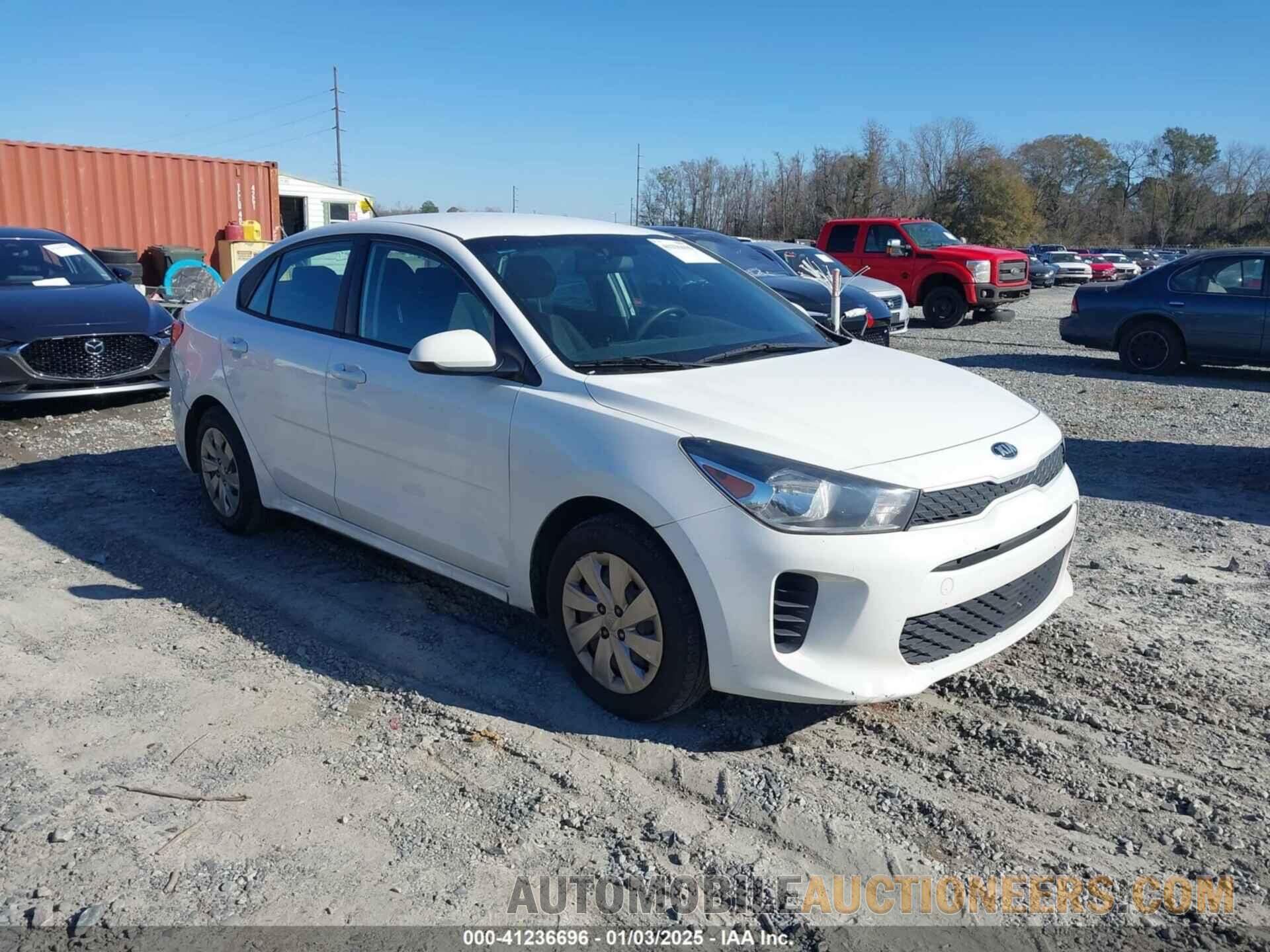 3KPA24AB0JE060570 KIA RIO 2018