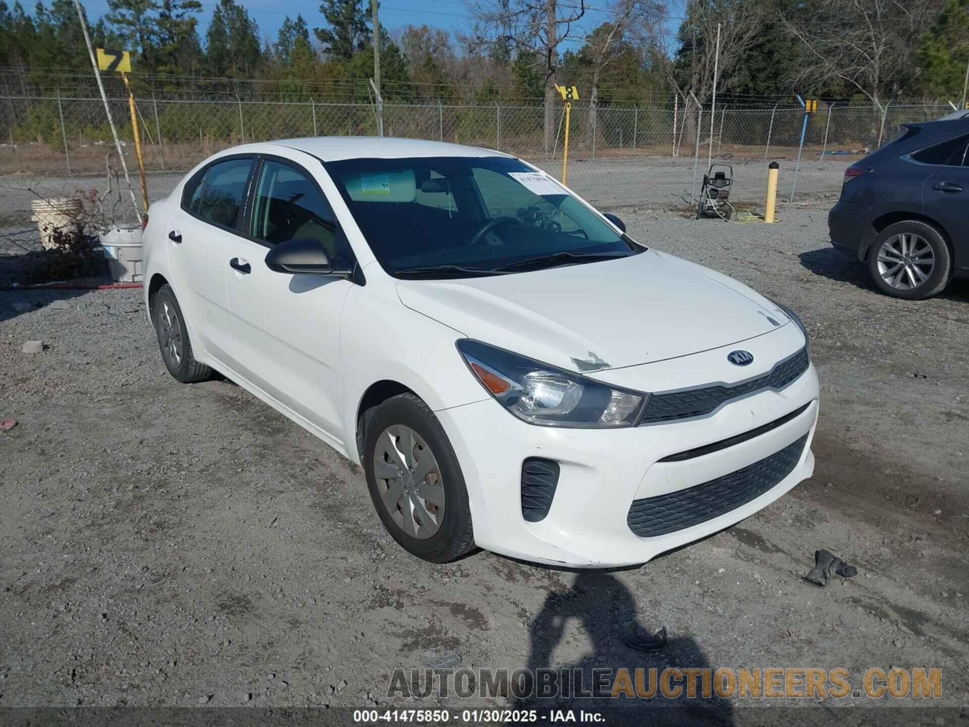 3KPA24AB0JE066756 KIA RIO 2018