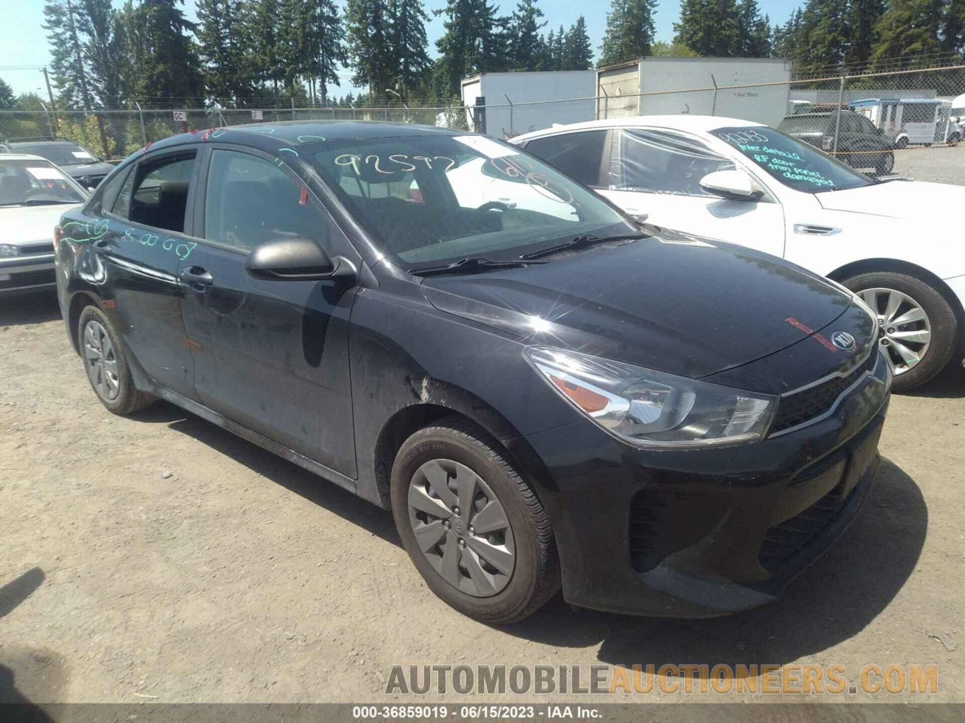 3KPA24AB0JE074310 KIA RIO 2018