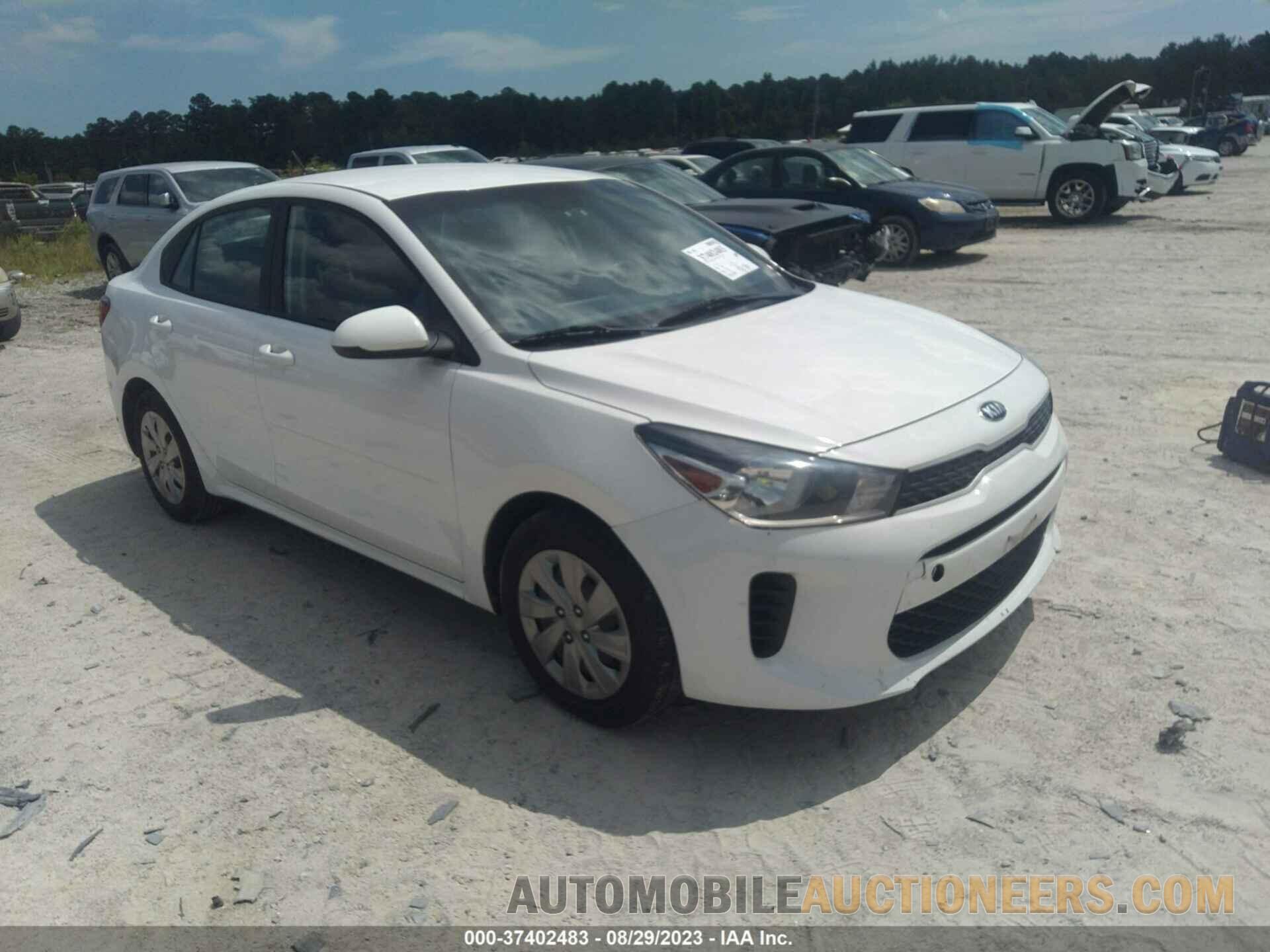 3KPA24AB0JE076705 KIA RIO 2018