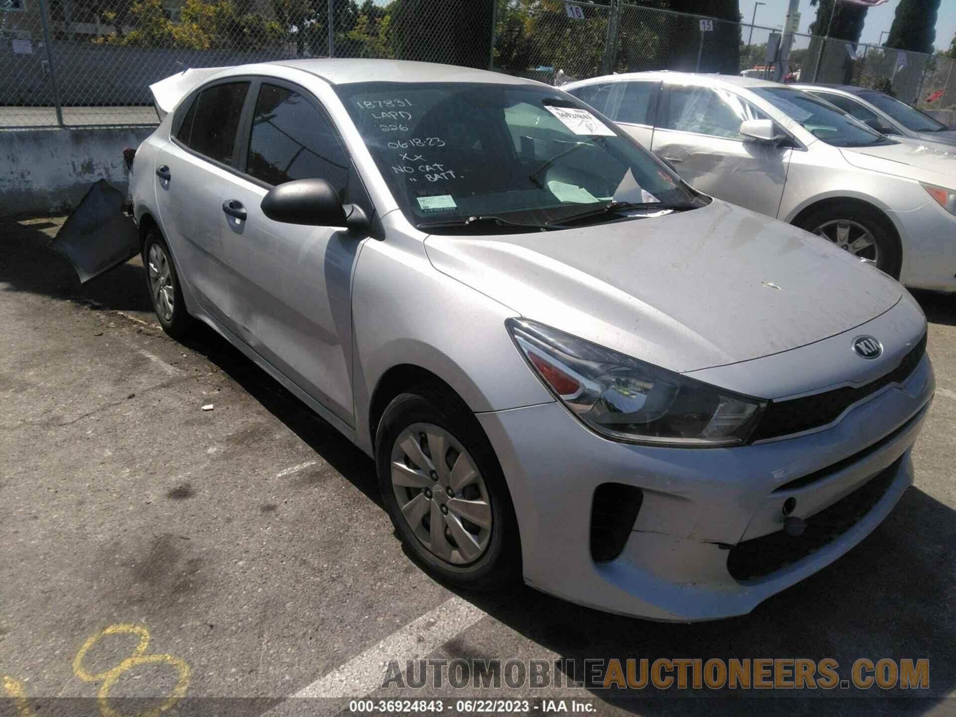 3KPA24AB0JE079426 KIA RIO 2018