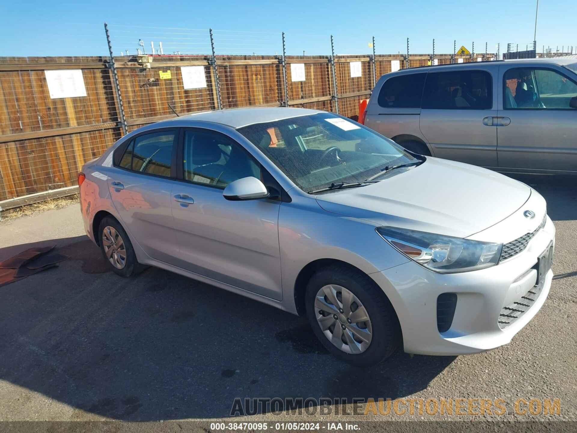 3KPA24AB0JE100145 KIA RIO 2018