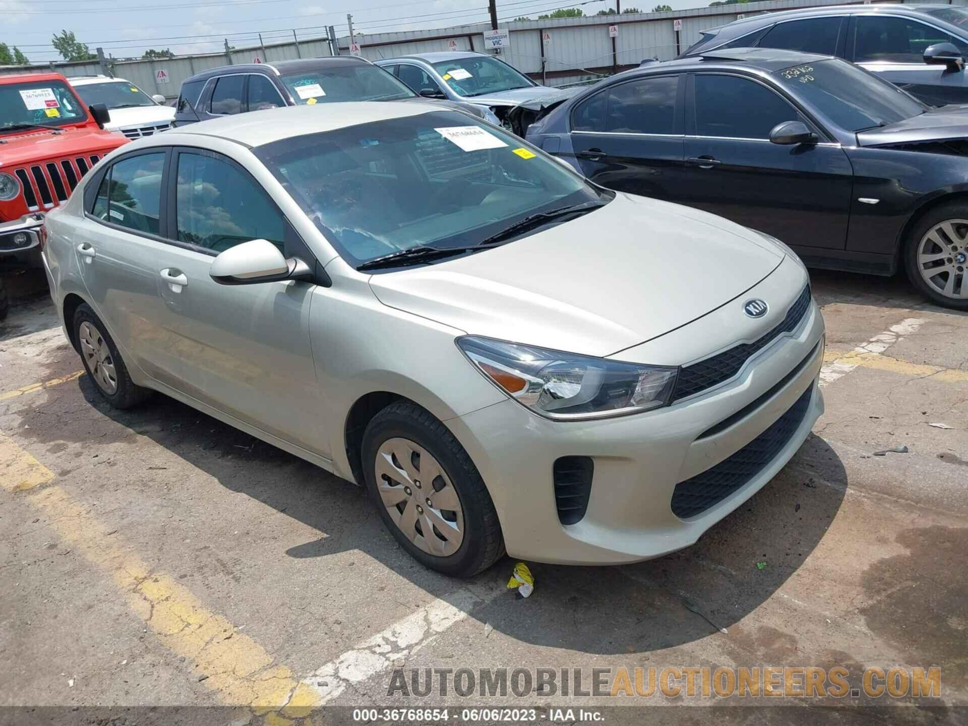 3KPA24AB0JE118435 KIA RIO 2018