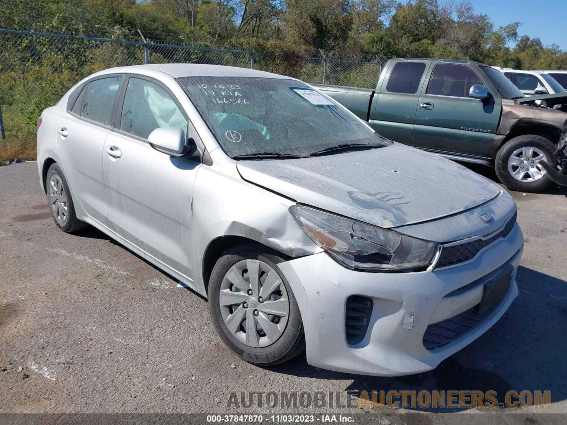 3KPA24AB0KE166566 KIA RIO 2019