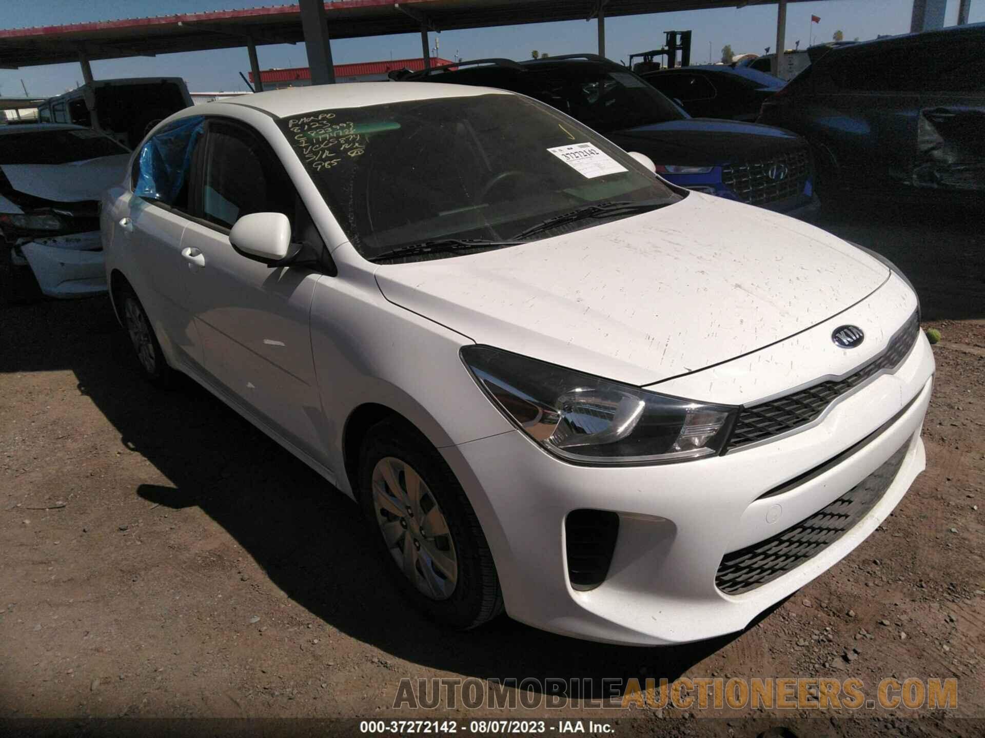 3KPA24AB1JE065874 KIA RIO 2018