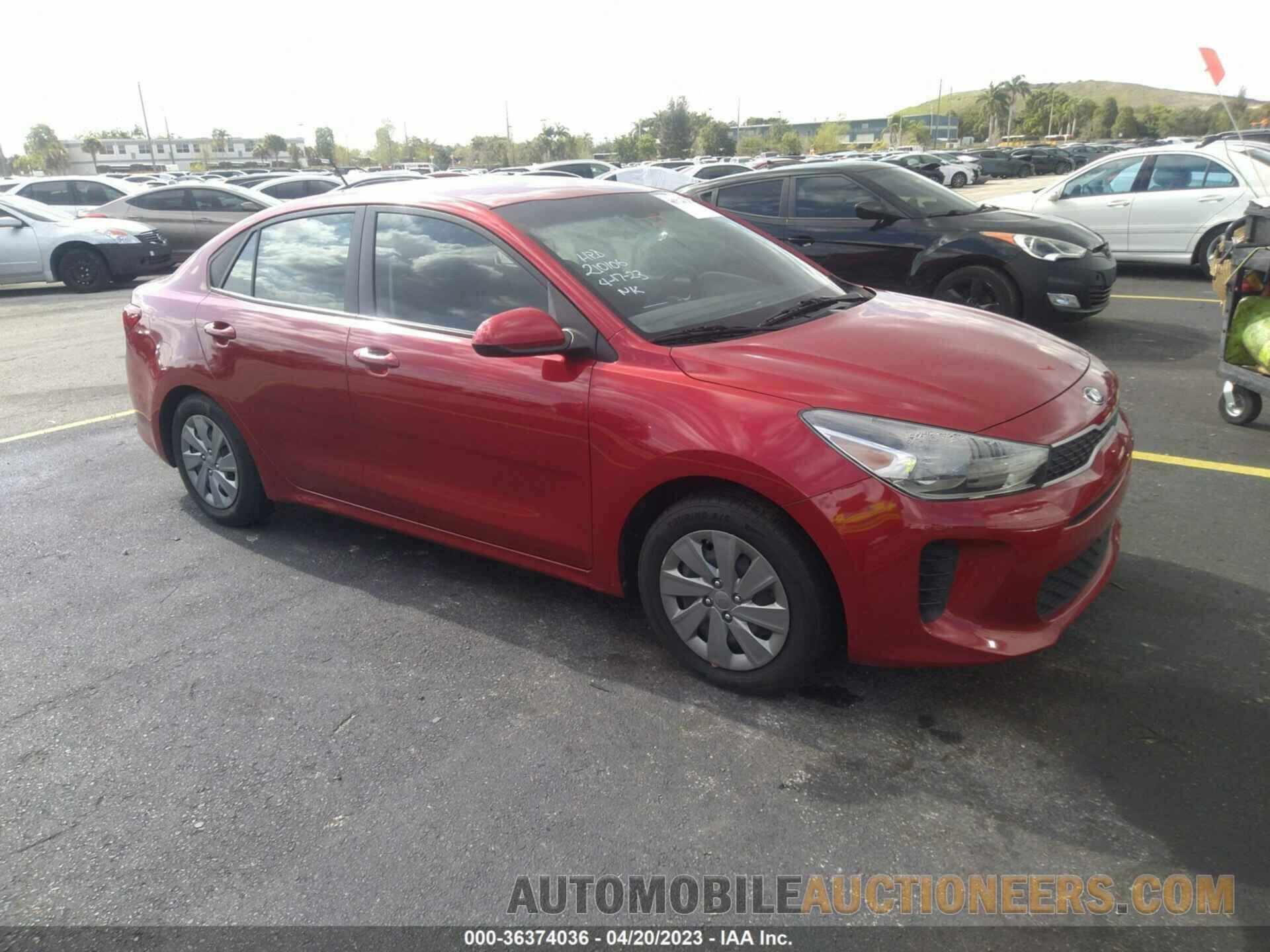 3KPA24AB1KE210106 KIA RIO 2019