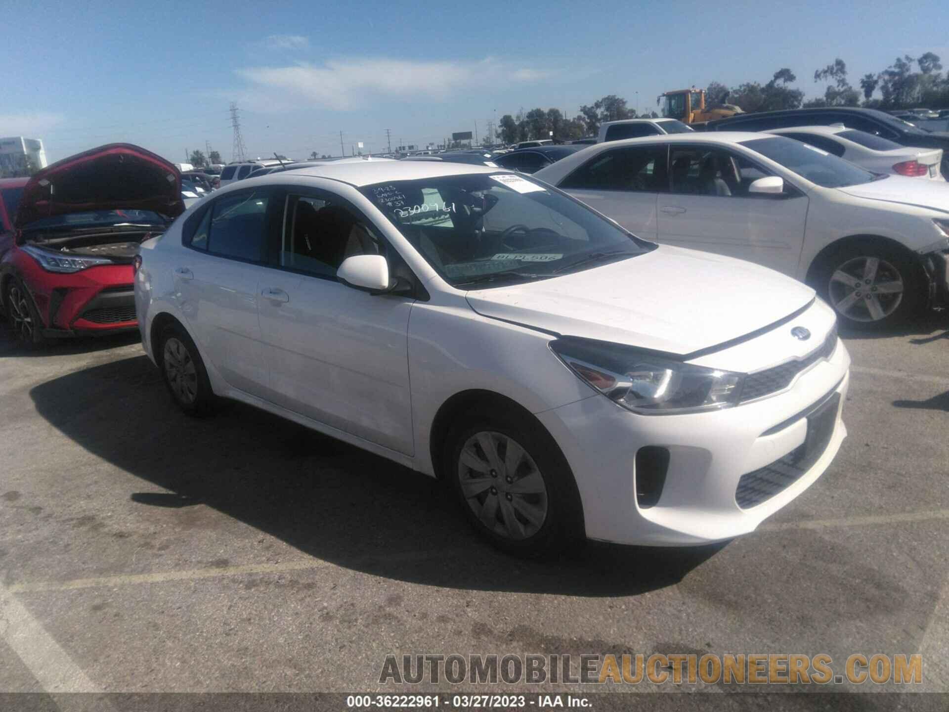 3KPA24AB1KE222868 KIA RIO 2019