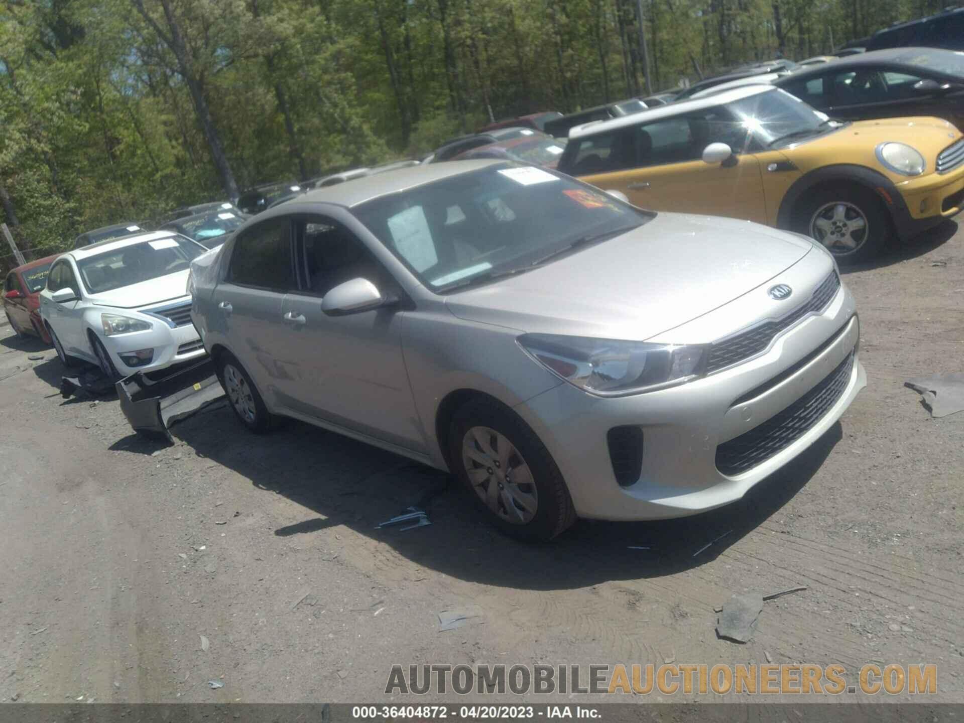 3KPA24AB3JE046579 KIA RIO 2018