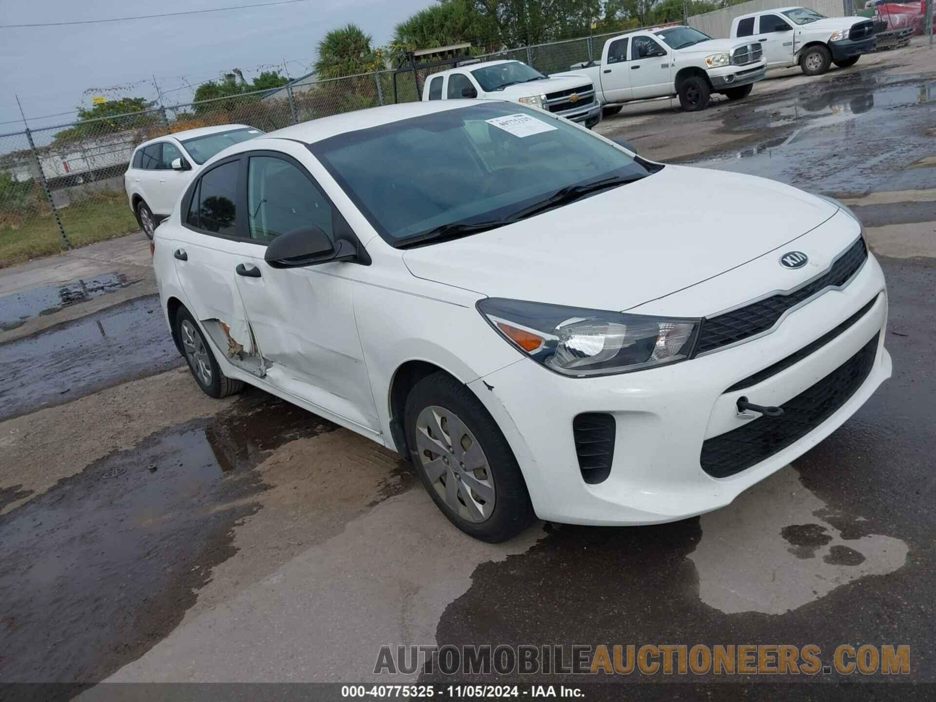 3KPA24AB3JE062121 KIA RIO 2018