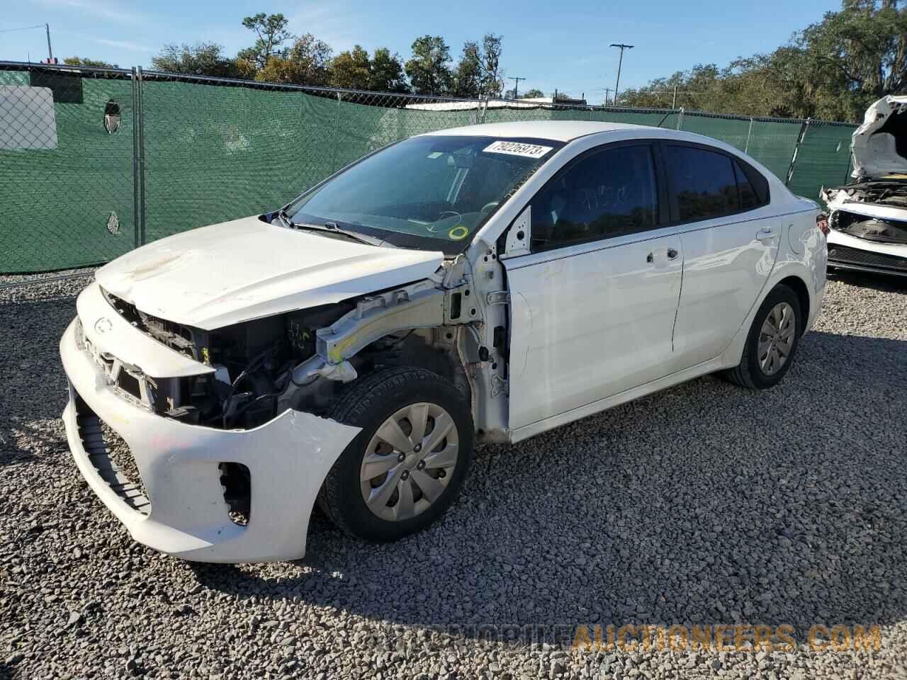 3KPA24AB4JE079641 KIA RIO 2018