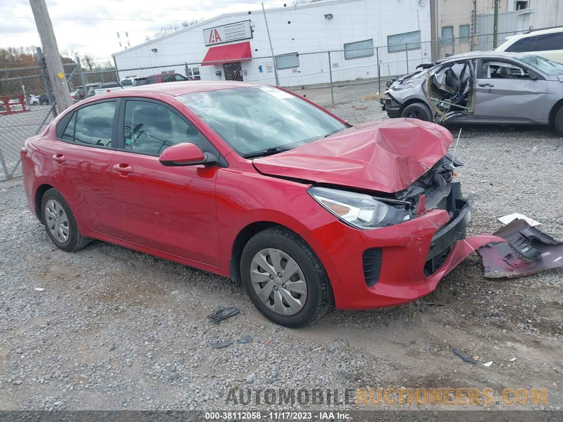 3KPA24AB5JE067031 KIA RIO 2018