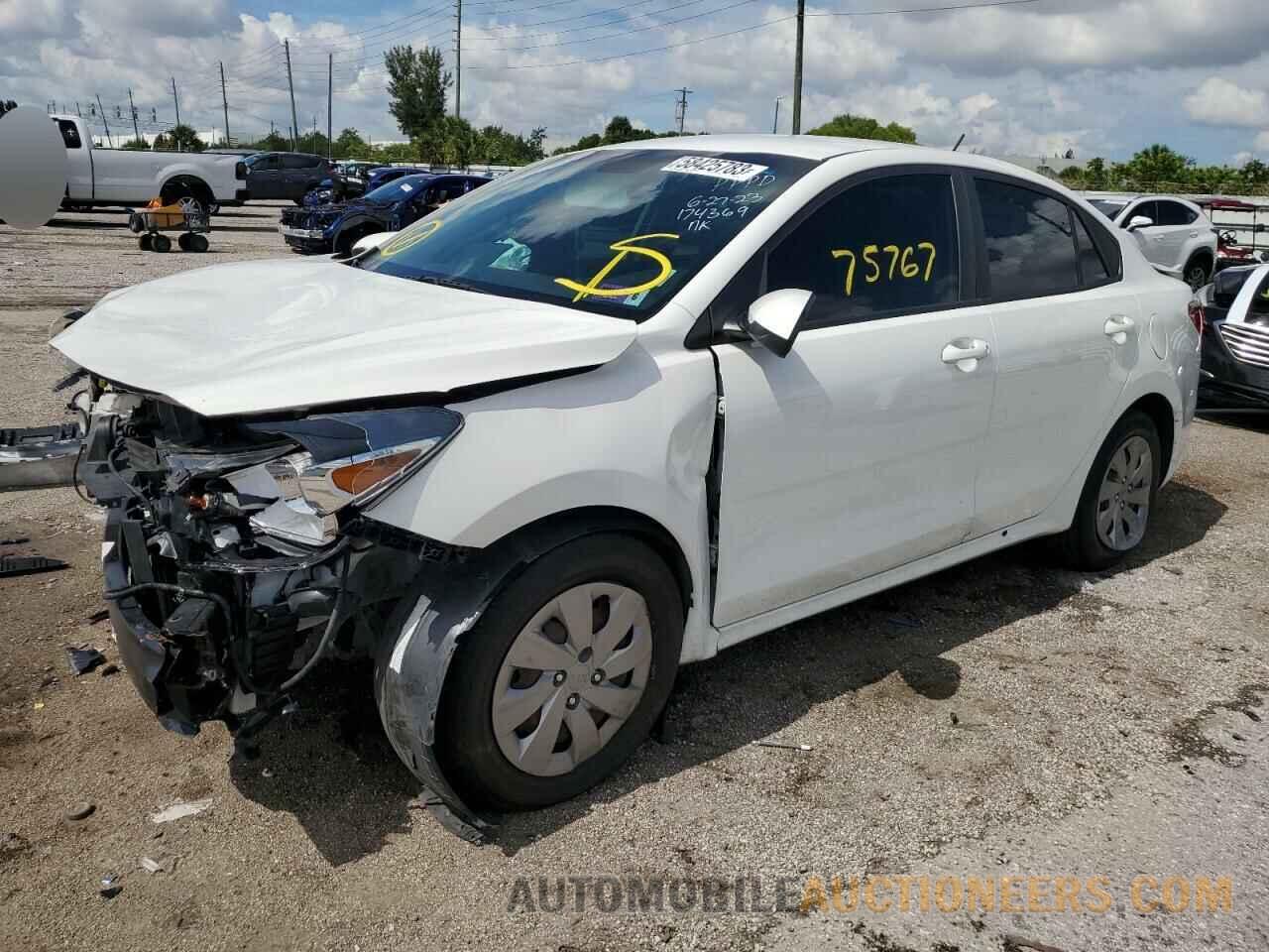 3KPA24AB5KE174369 KIA RIO 2019