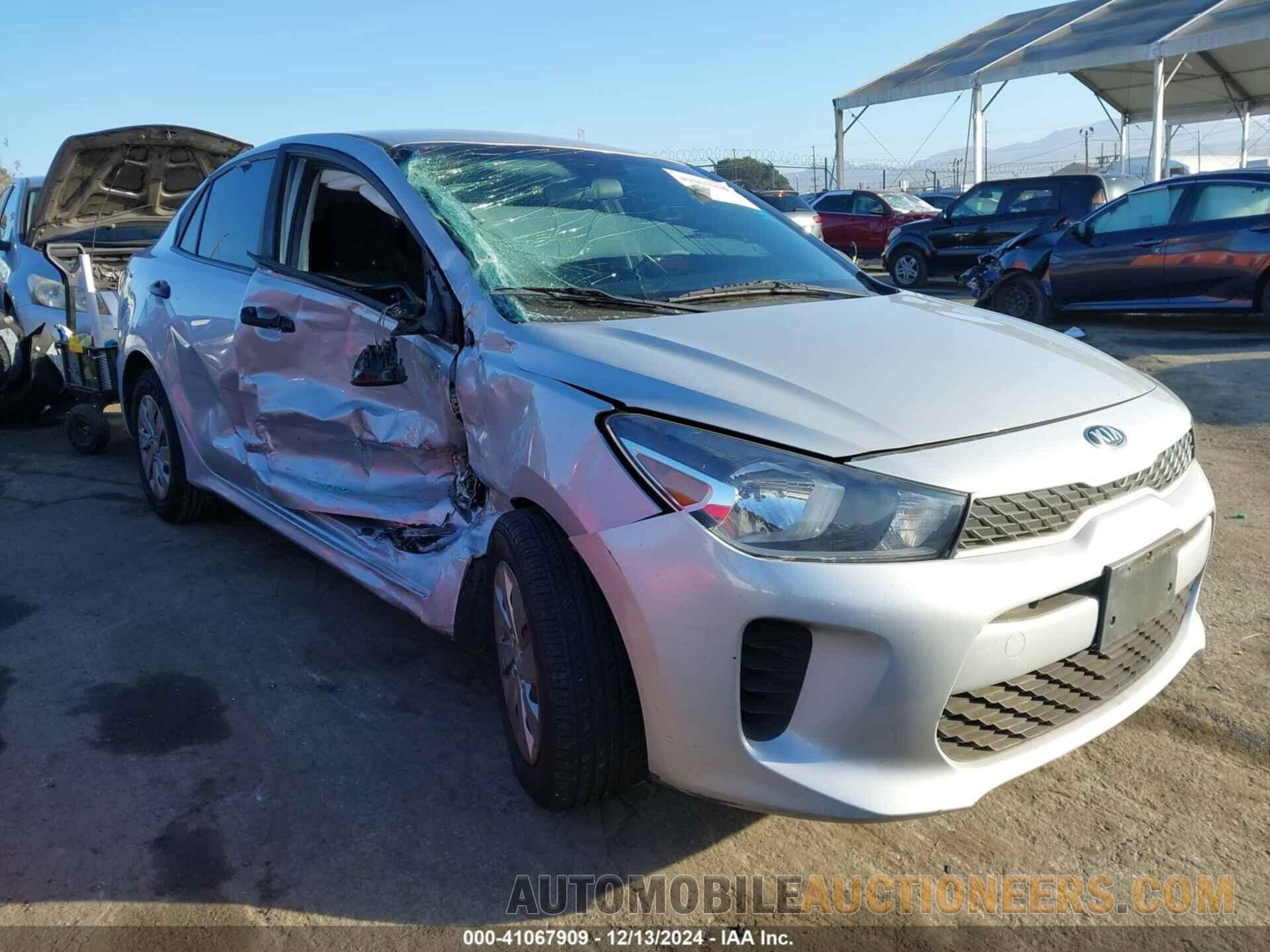 3KPA24AB6JE044583 KIA RIO 2018