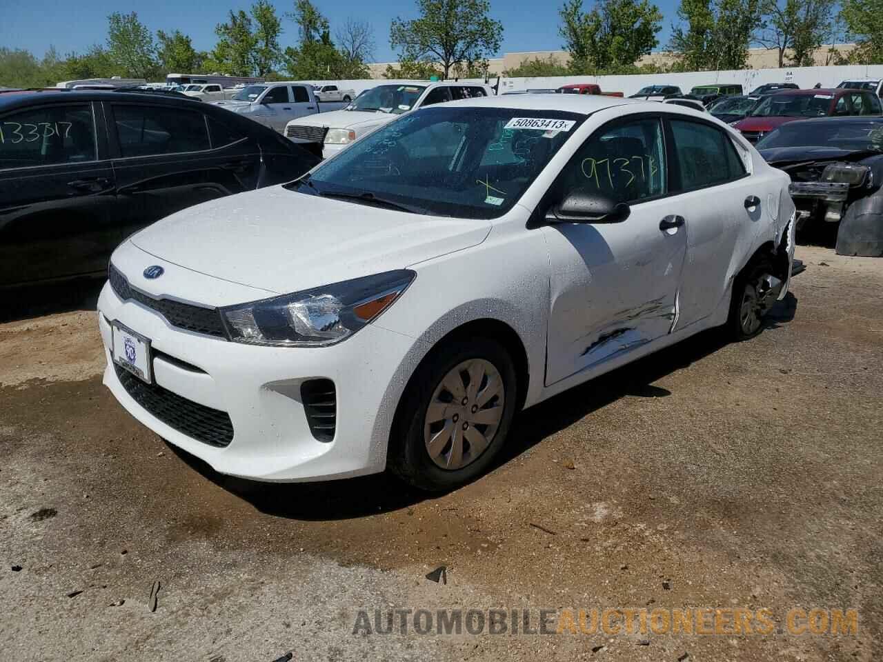 3KPA24AB6JE047953 KIA RIO 2018