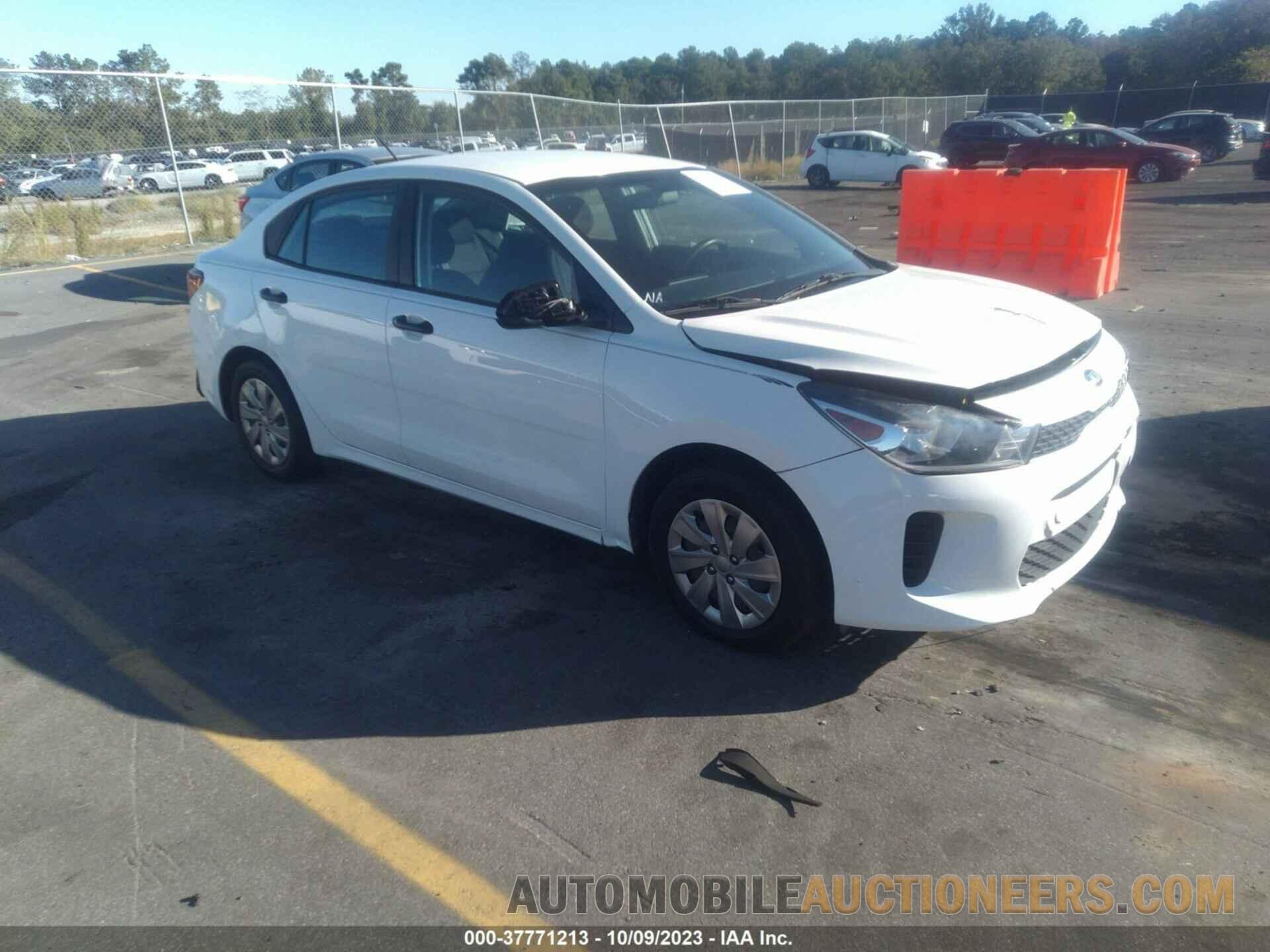 3KPA24AB6JE054482 KIA RIO 2018