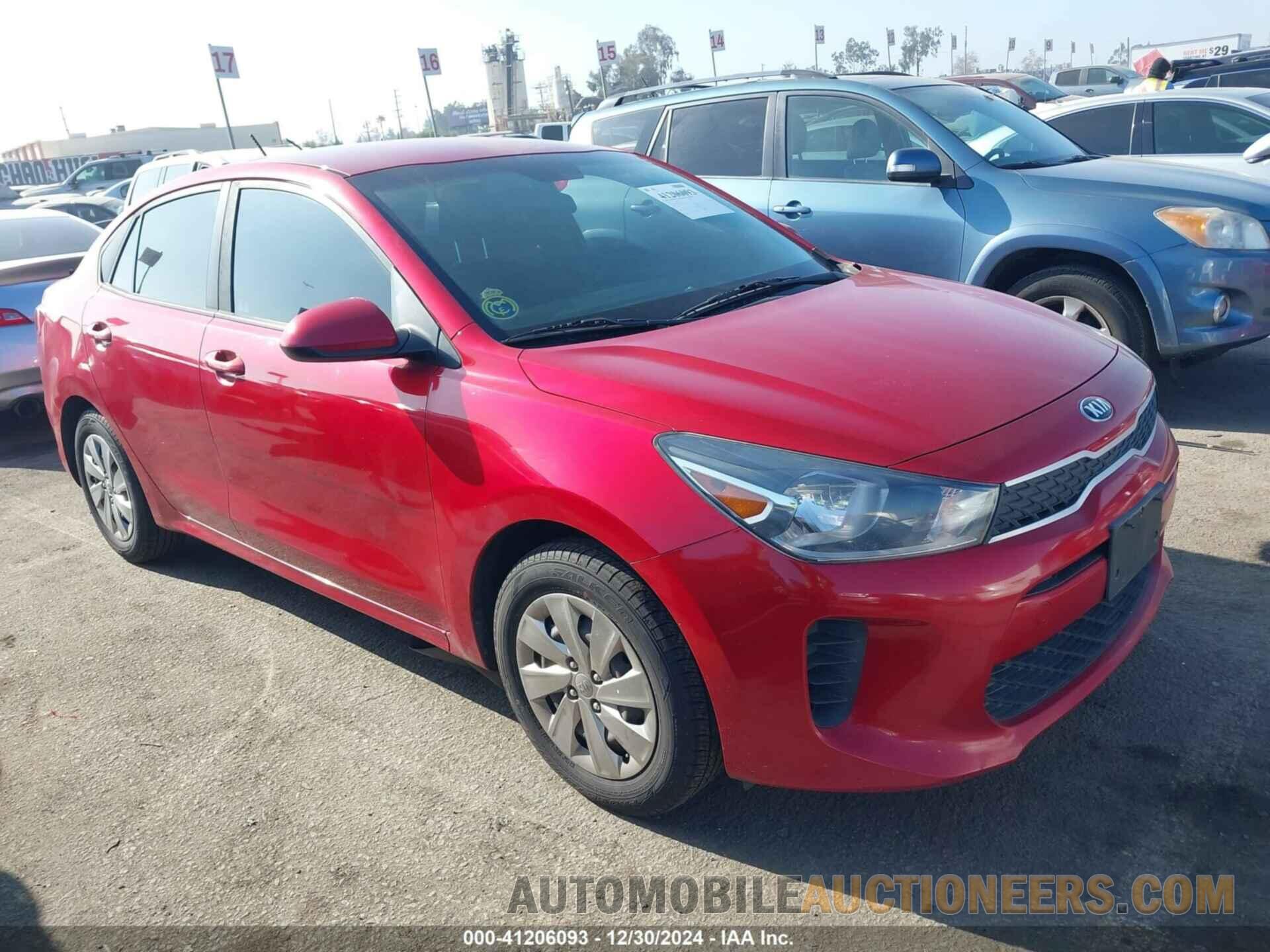 3KPA24AB6JE065739 KIA RIO 2018