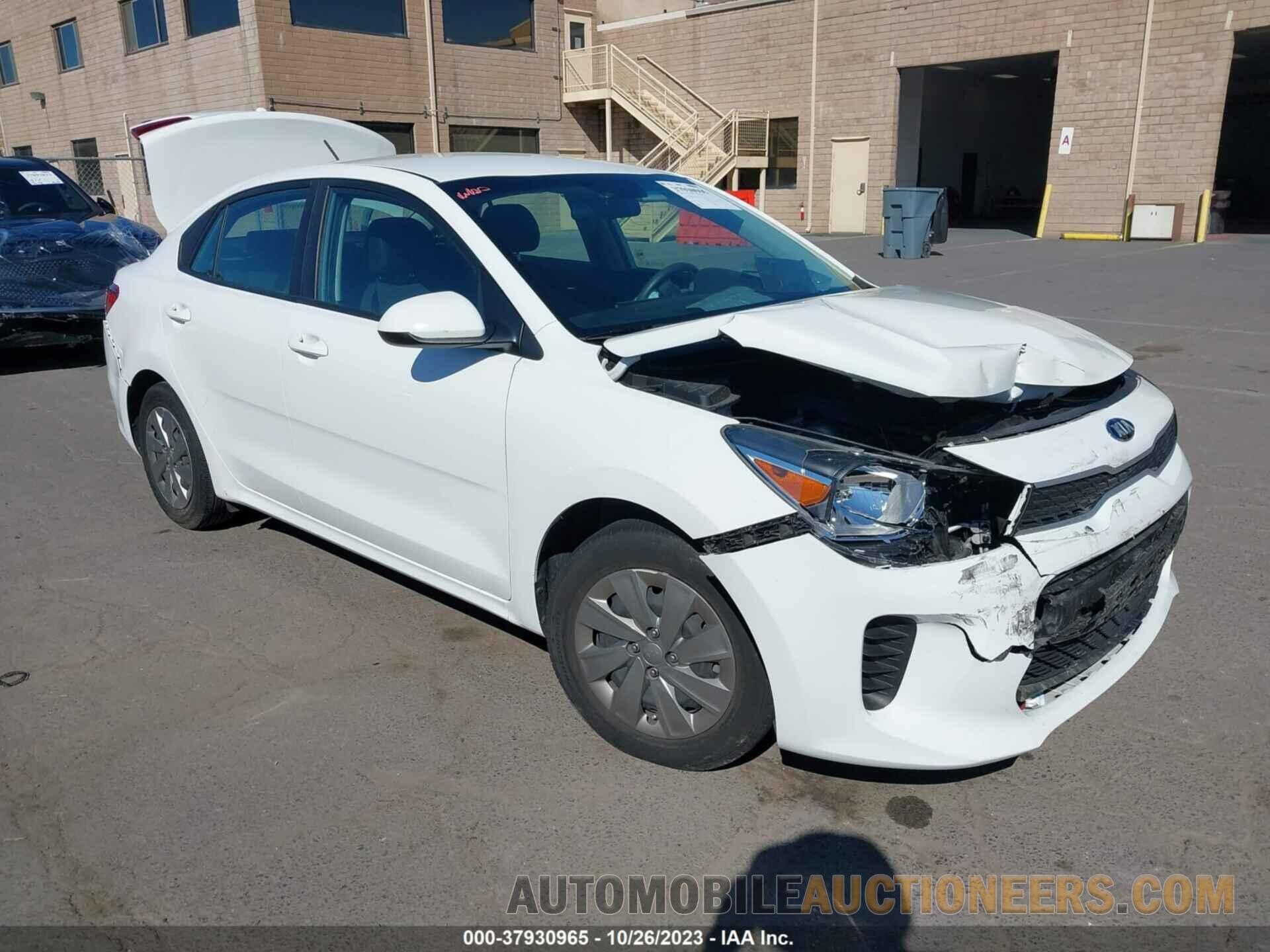 3KPA24AB6KE201918 KIA RIO 2019