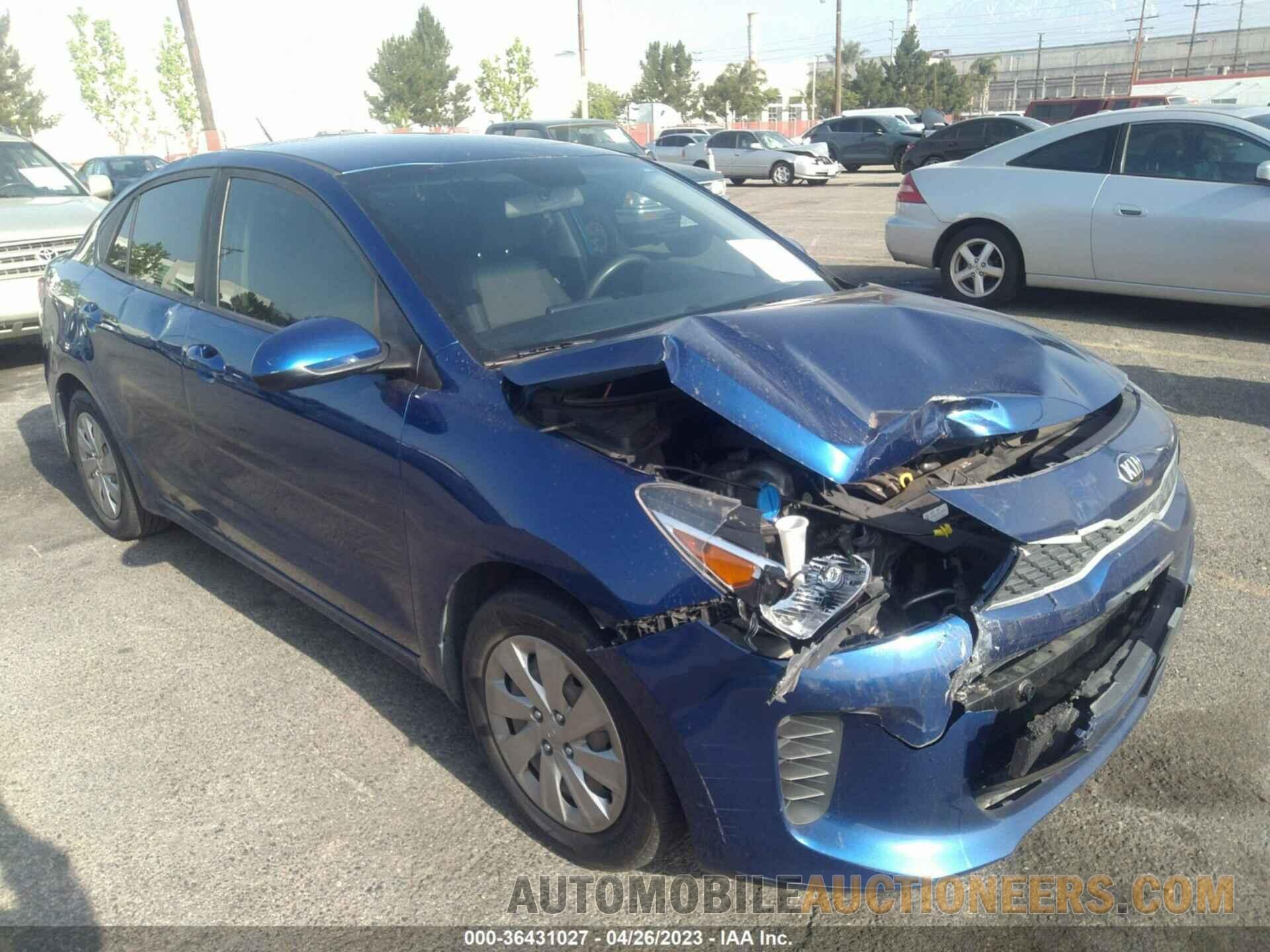 3KPA24AB7JE078774 KIA RIO 2018