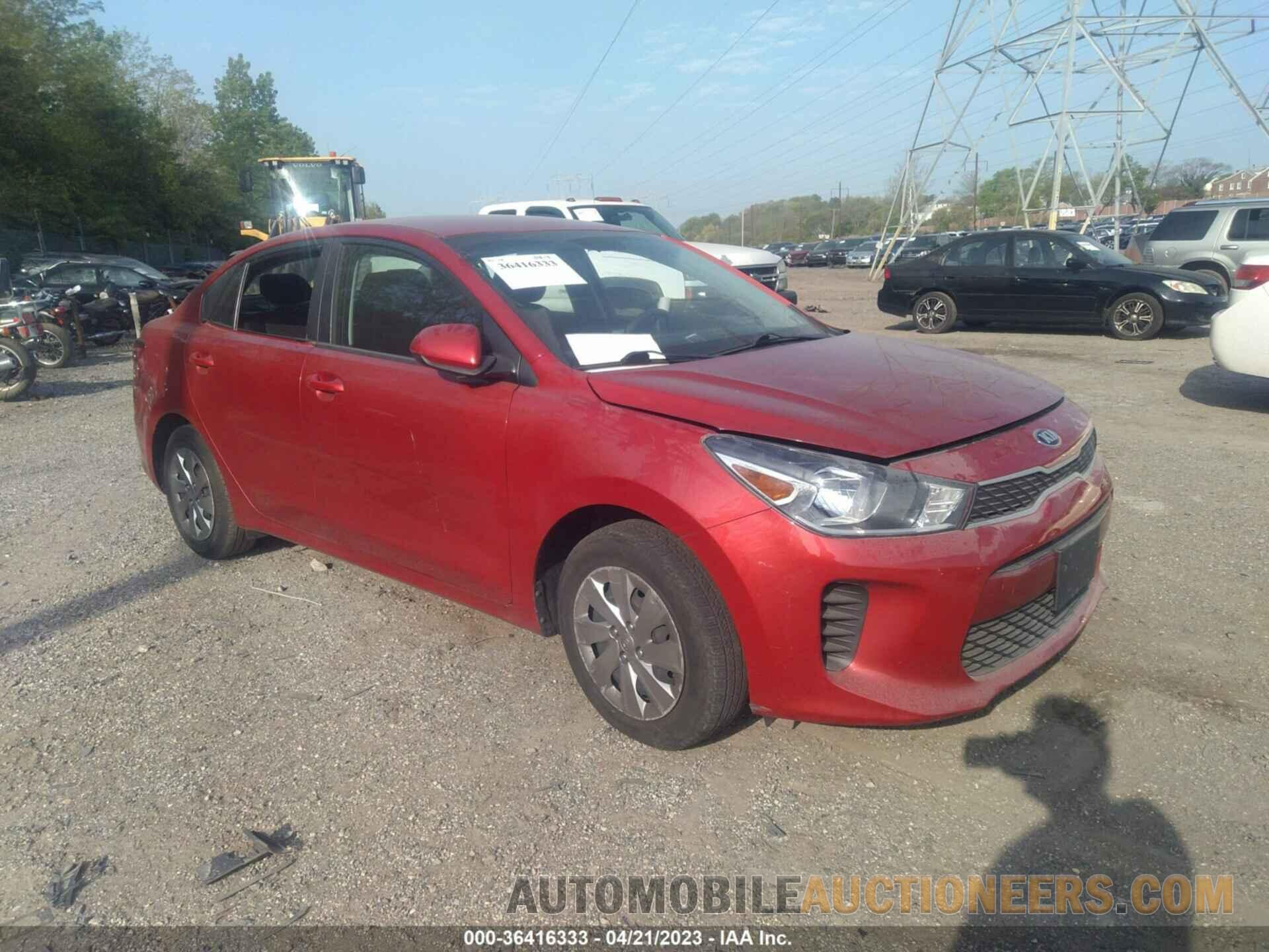 3KPA24AB7JE094943 KIA RIO 2018