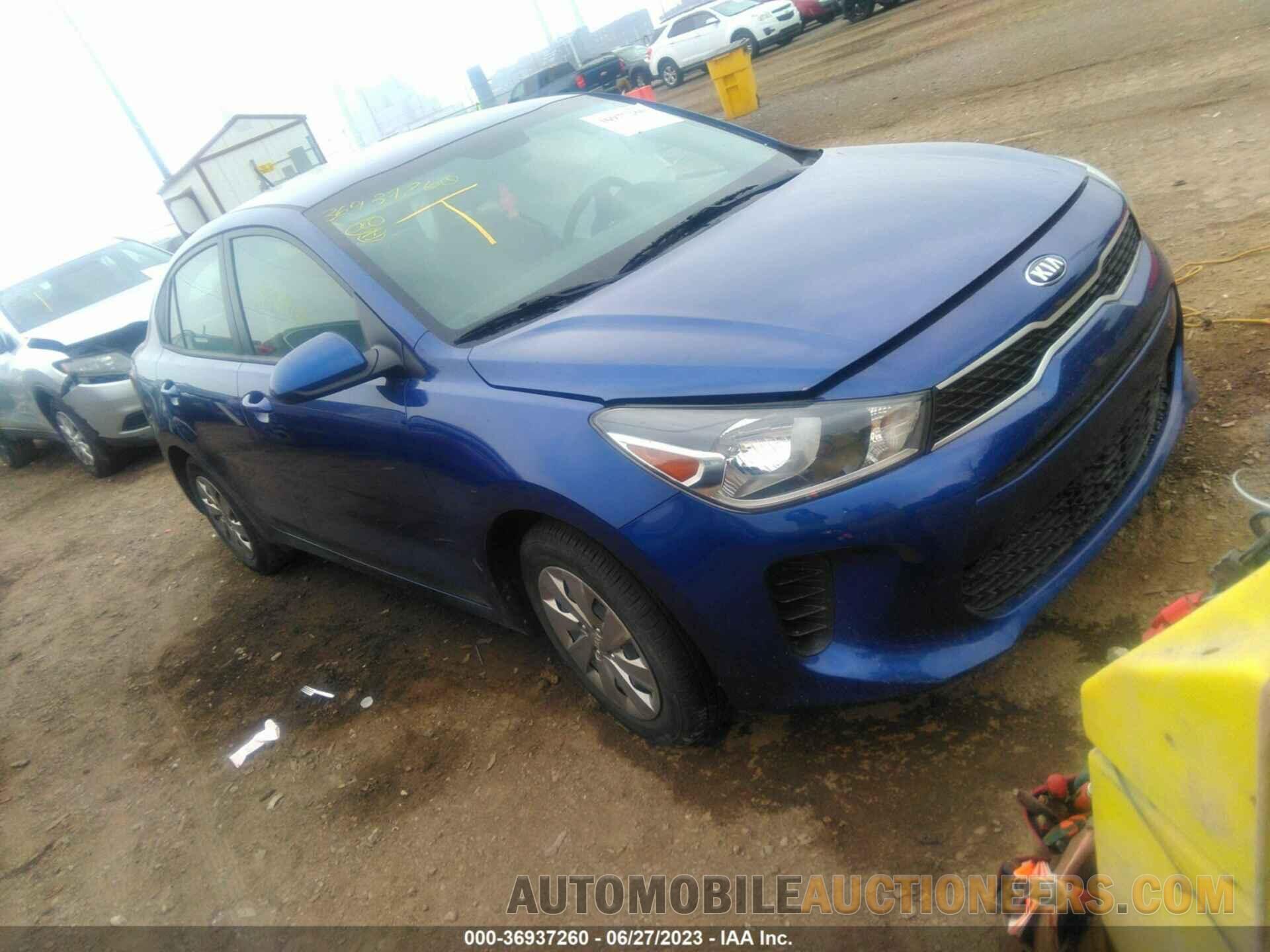 3KPA24AB7JE132607 KIA RIO 2018