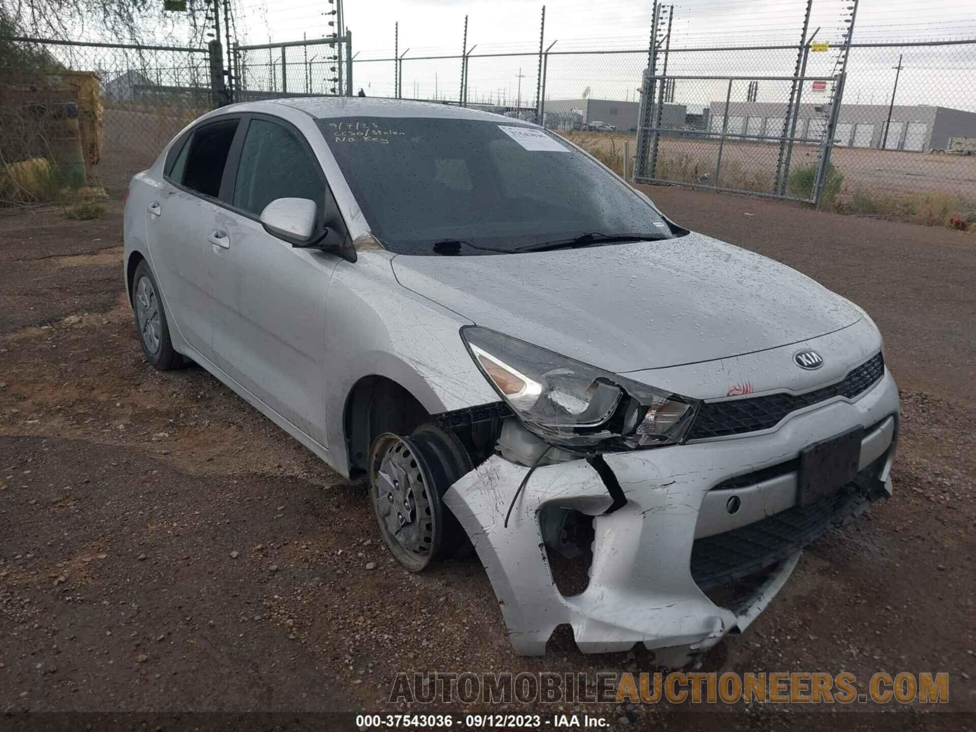 3KPA24AB7KE187883 KIA RIO 2019