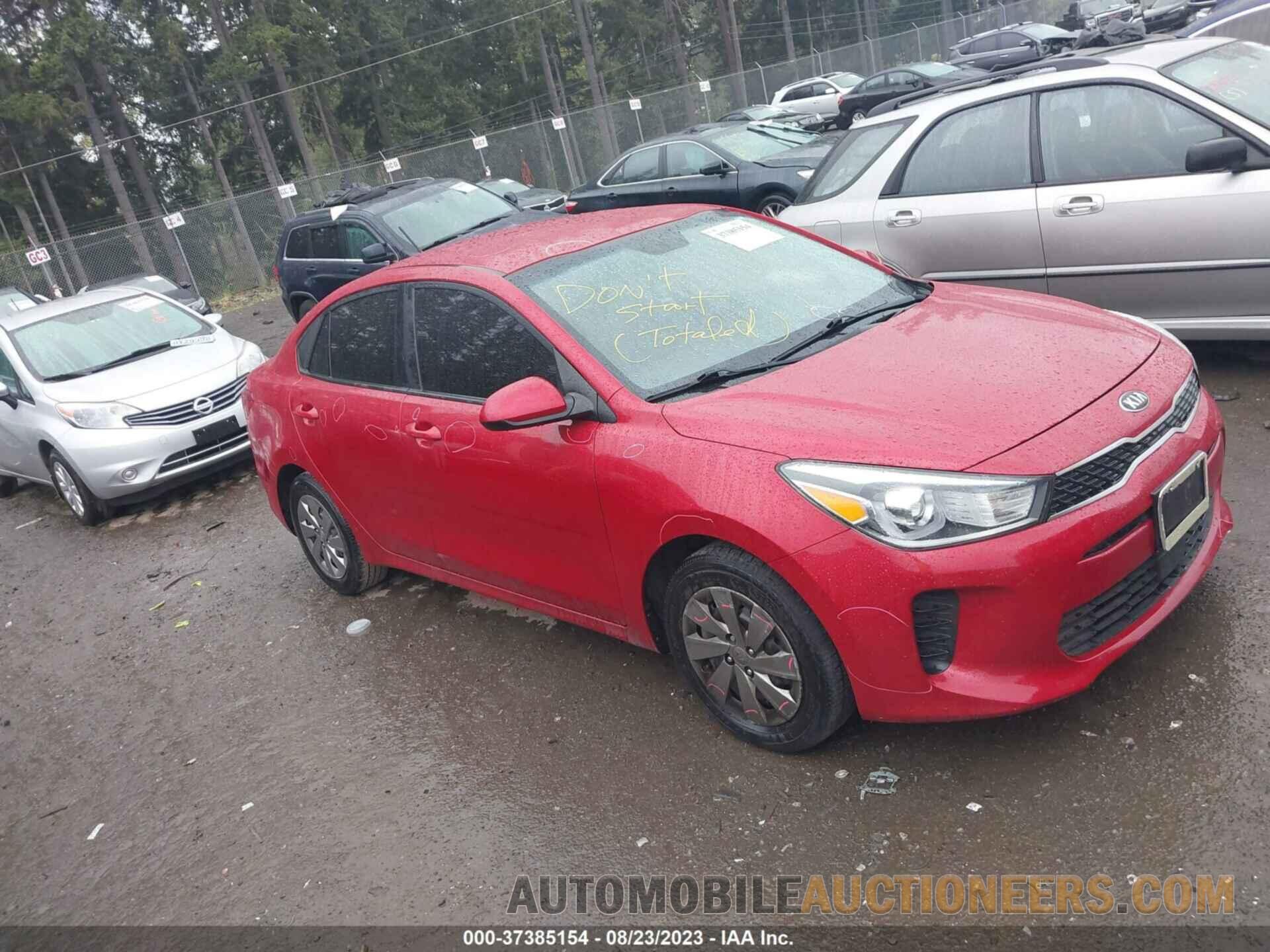 3KPA24AB7KE228271 KIA RIO 2019