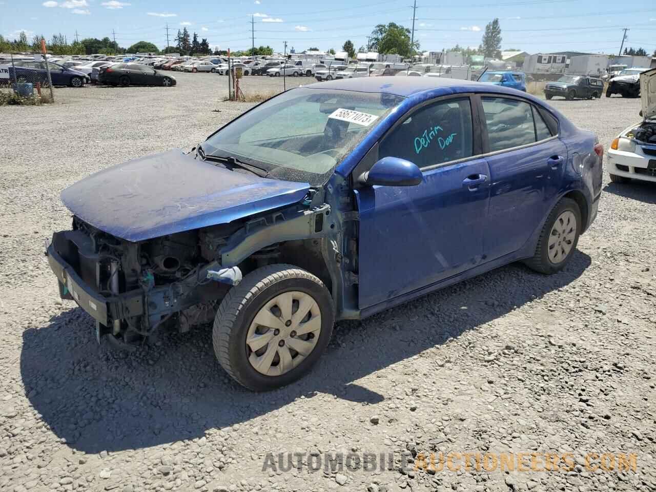 3KPA24AB8JE047274 KIA RIO 2018