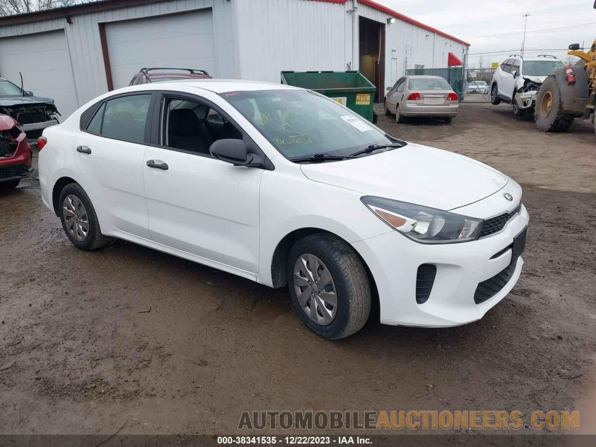 3KPA24AB8JE047954 KIA RIO 2018