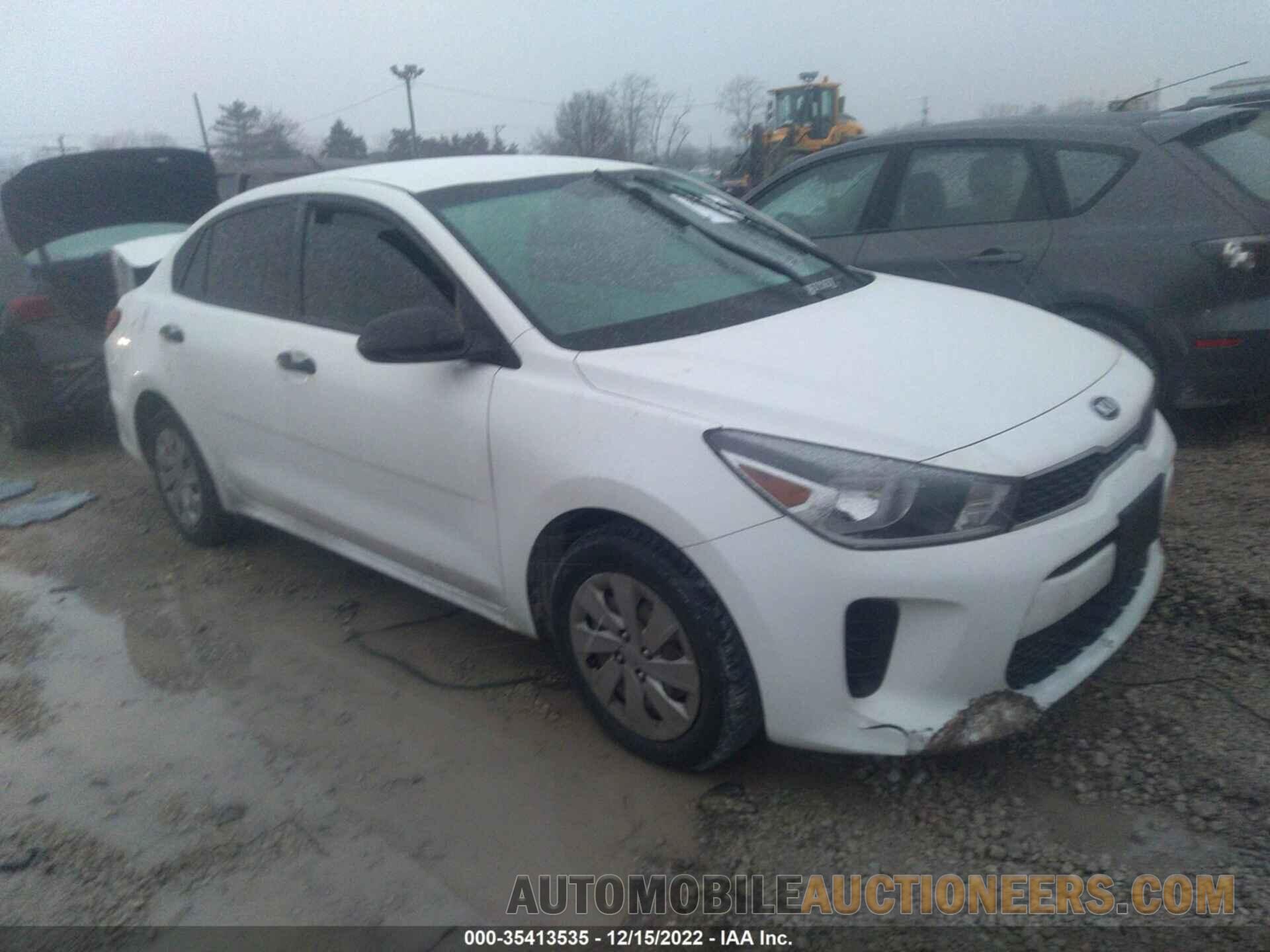 3KPA24AB8JE080159 KIA RIO 2018