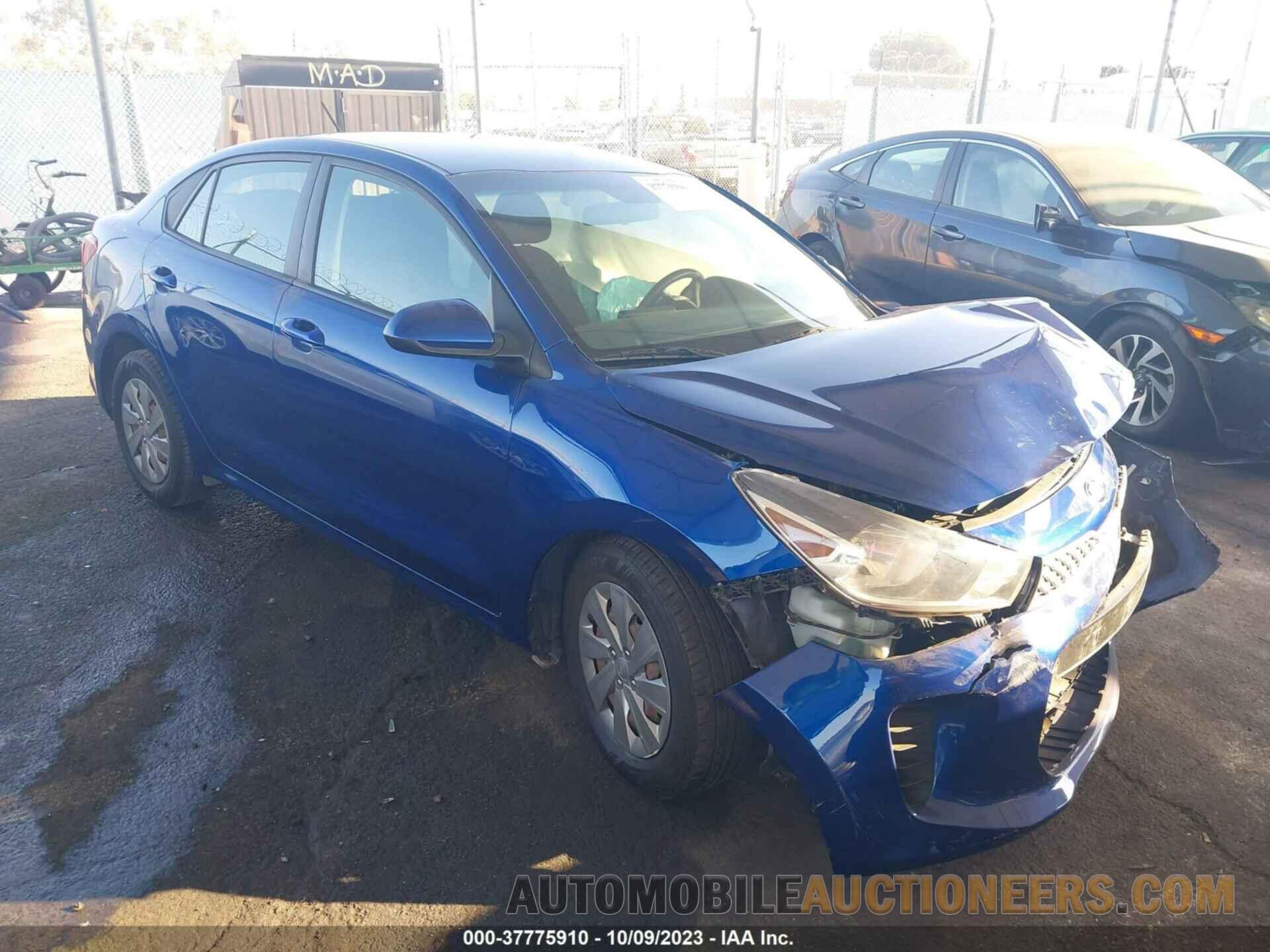 3KPA24AB8KE165925 KIA RIO 2019