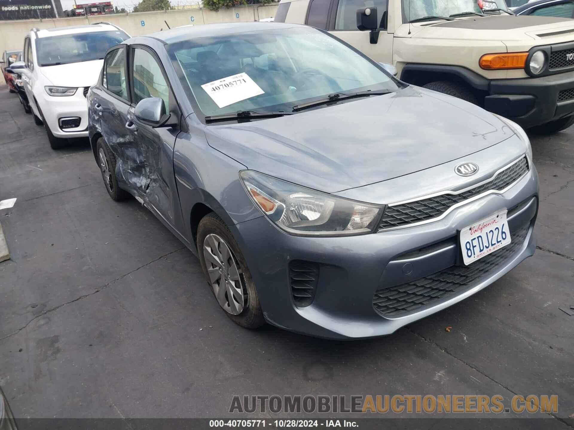 3KPA24AB8KE166086 KIA RIO 2019